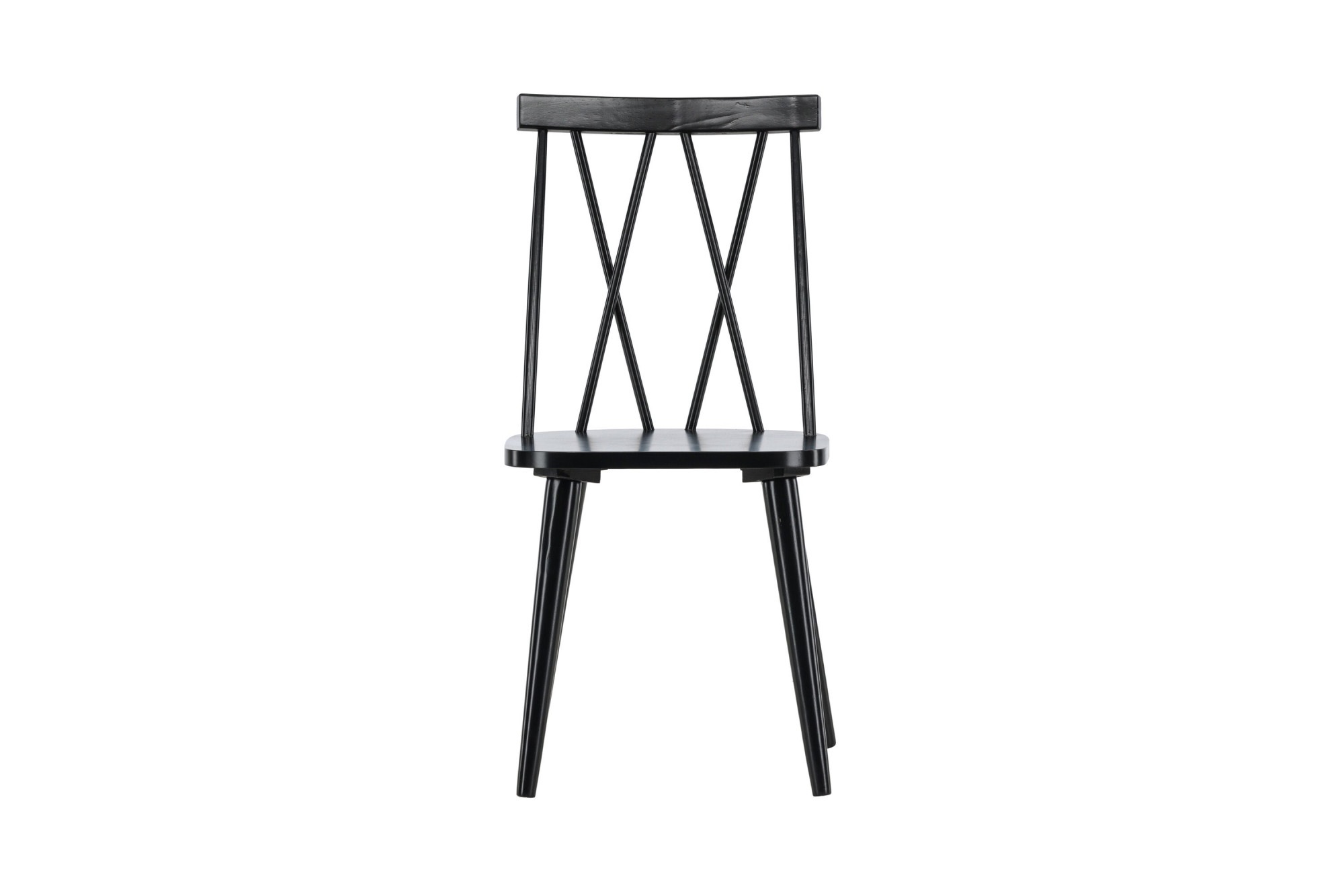 Venture Home Esszimmerstuhl »Mariette, 2er-Set Esszimmerstühle aus Gummibaumholz, ergonomisch« () 2 Stk.Holzstuhl, Massivholz, ergonomische Form, langlebig, alltagstauglich