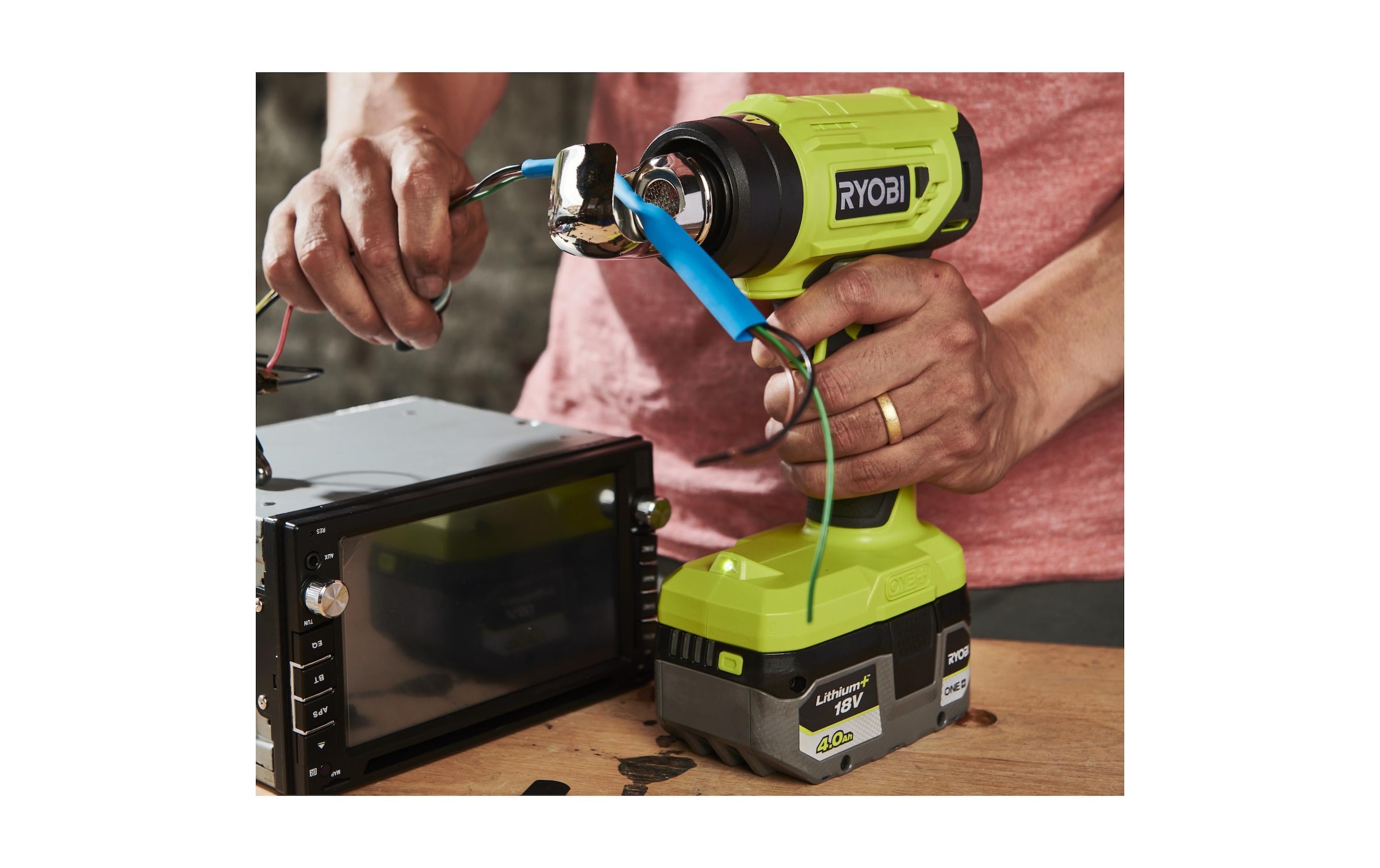 RYOBI Heißluftgebläse »RYOBI R18 hG-0, 18 V, Solo«