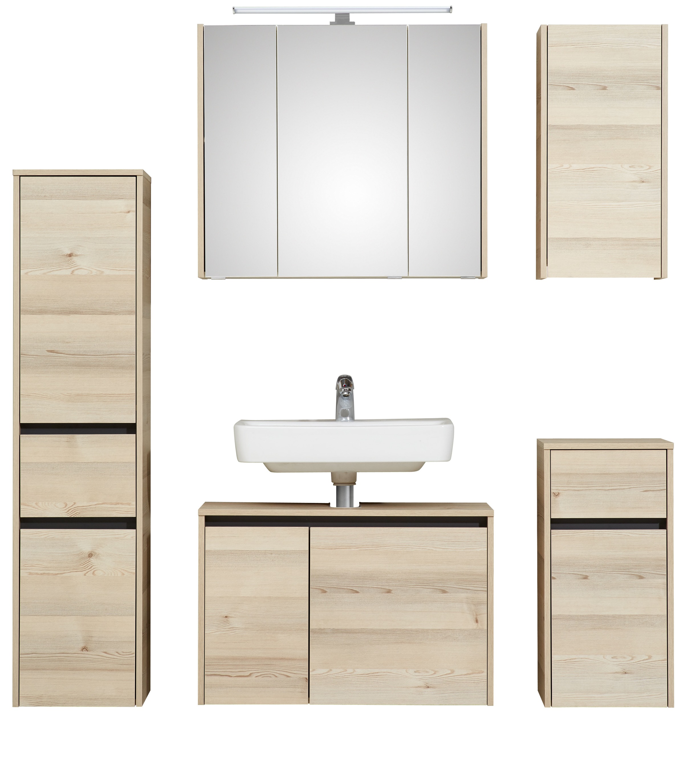Saphir Badmöbel-Set »Quickset 393«, (Komplett-Set, 5 St.) günstig online kaufen