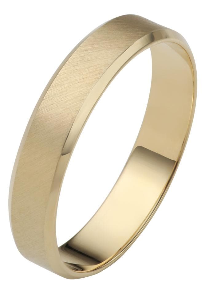 Firetti Trauring »Schmuck Geschenk Gold 750 Hochzeit Ehering "LIEBE"«, Made in Germany, wahlweise mit oder ohne Brillant