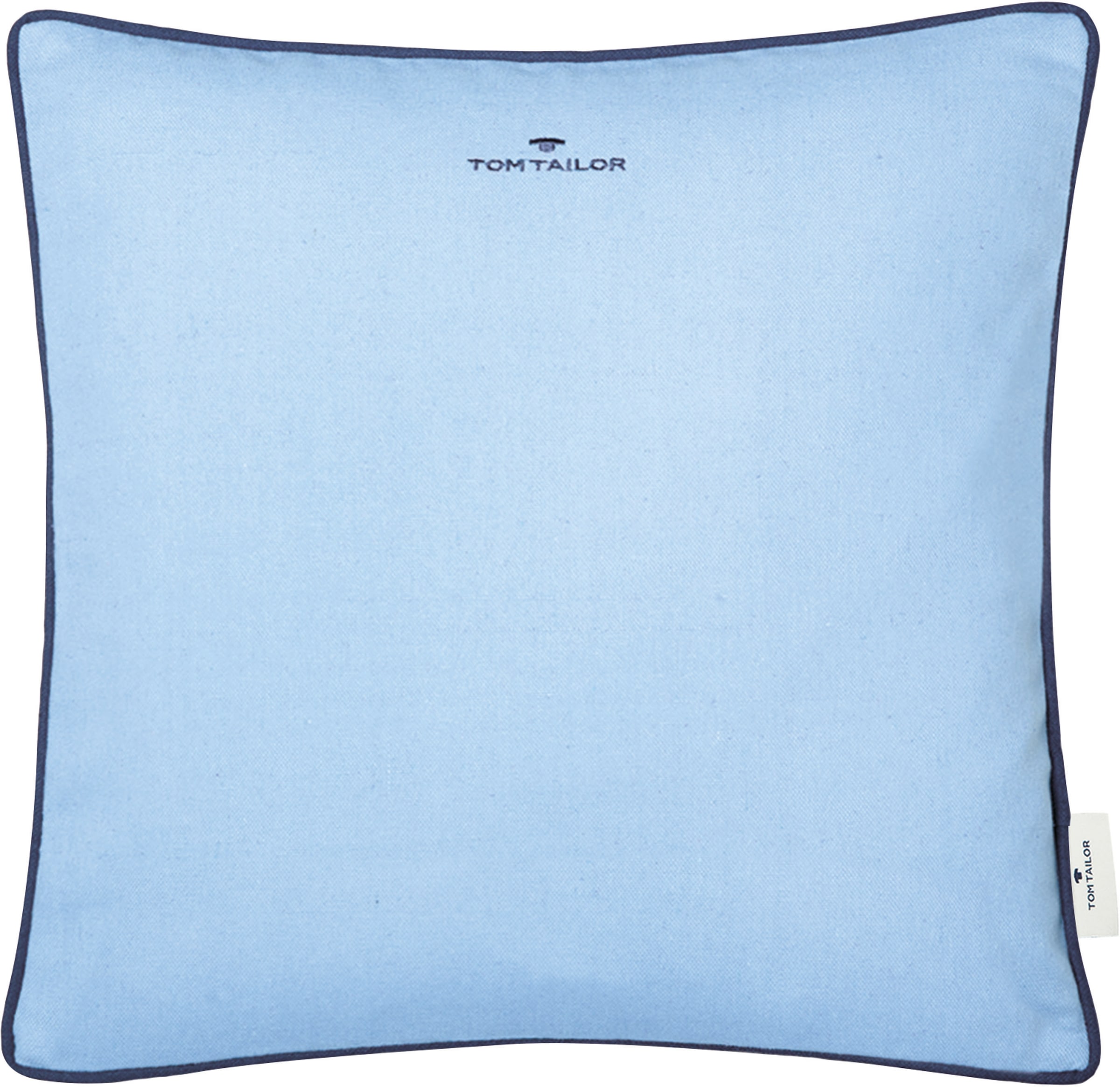 TOM TAILOR HOME Dekokissen »Dove Signature«, mit Paspel, Kissenhülle ohne F günstig online kaufen