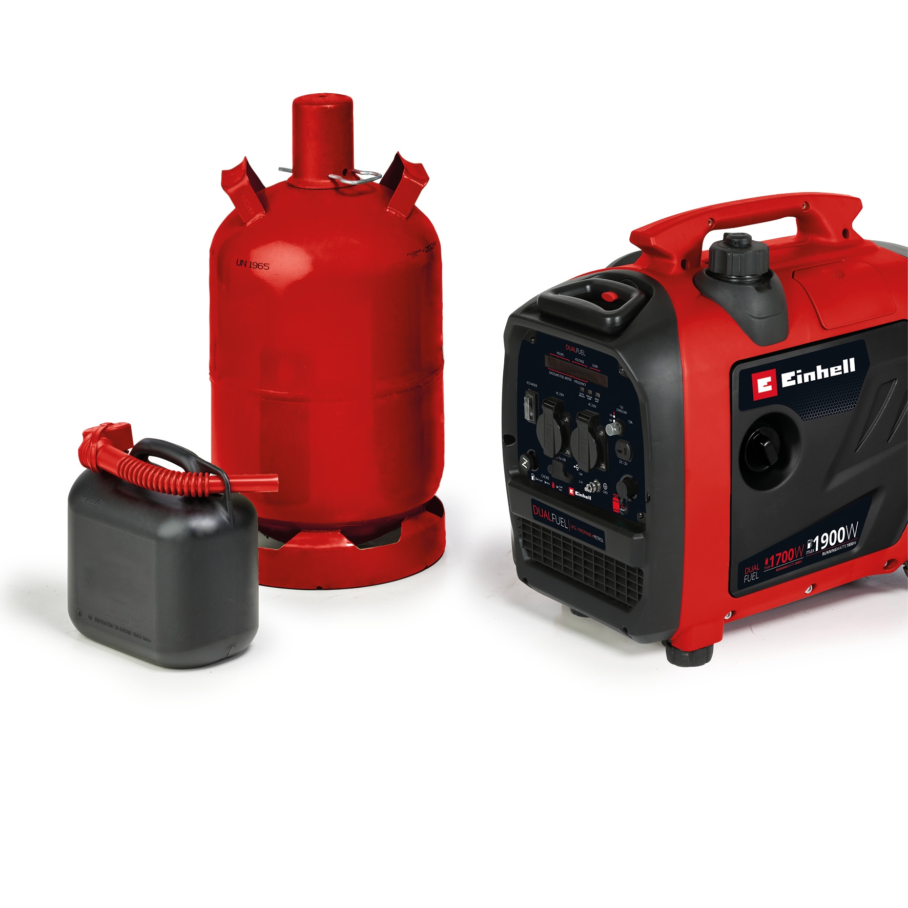 Einhell Stromerzeuger »TE-IG 1900 DF« Benzin/Gas