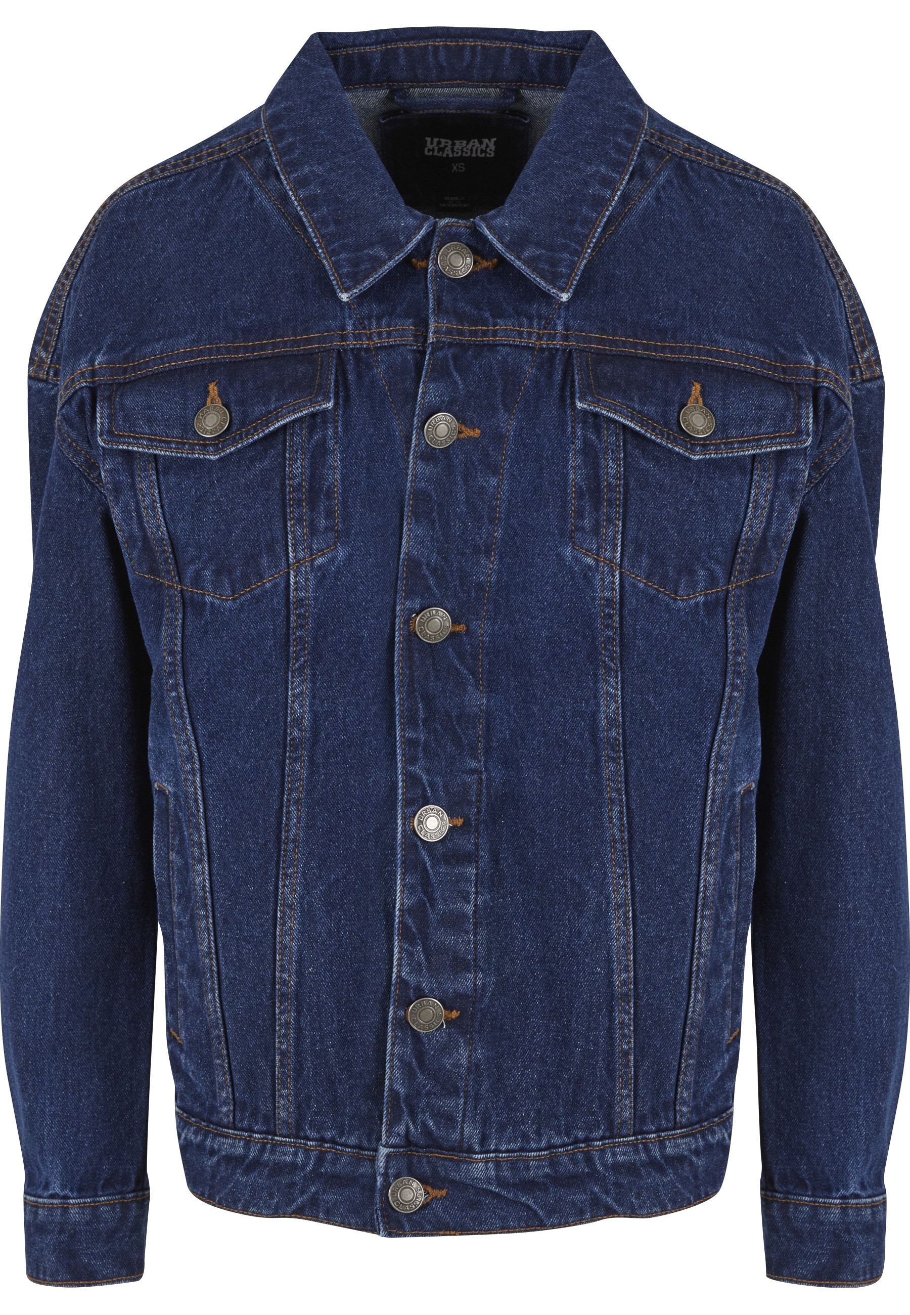 URBAN CLASSICS Jeansjacke »Urban Classics Damen Ladies Oversized 90‘s Denim Jacket« 1 Stk. tlg. ohne Kapuze