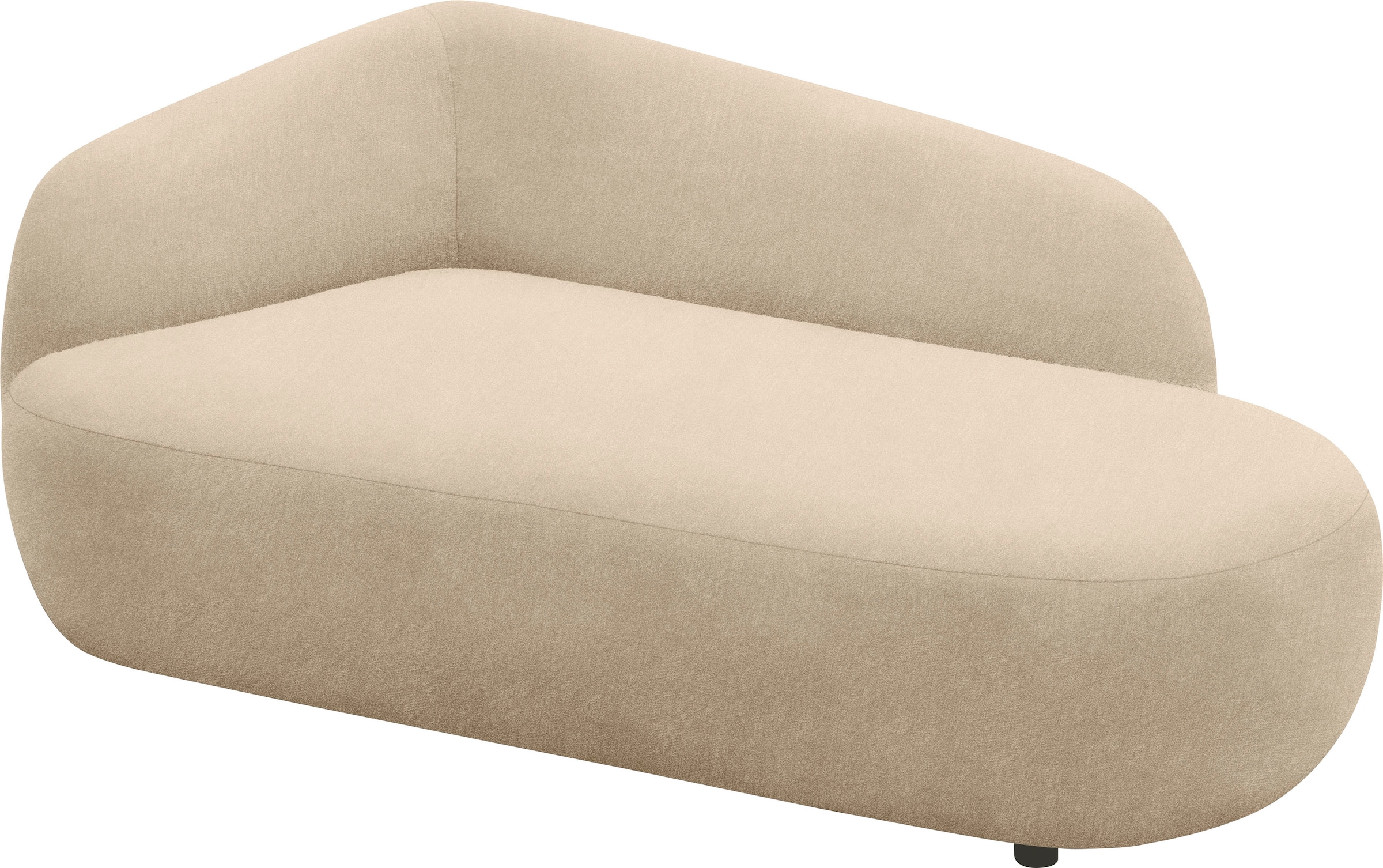 Home affaire Recamiere »Björnar incl. Wende-Zierkissen: Blumenmuster, bzw. uni,« Federkern, Armlehne links oder rechts wählbar, B/T/H: 183/105/75 cm