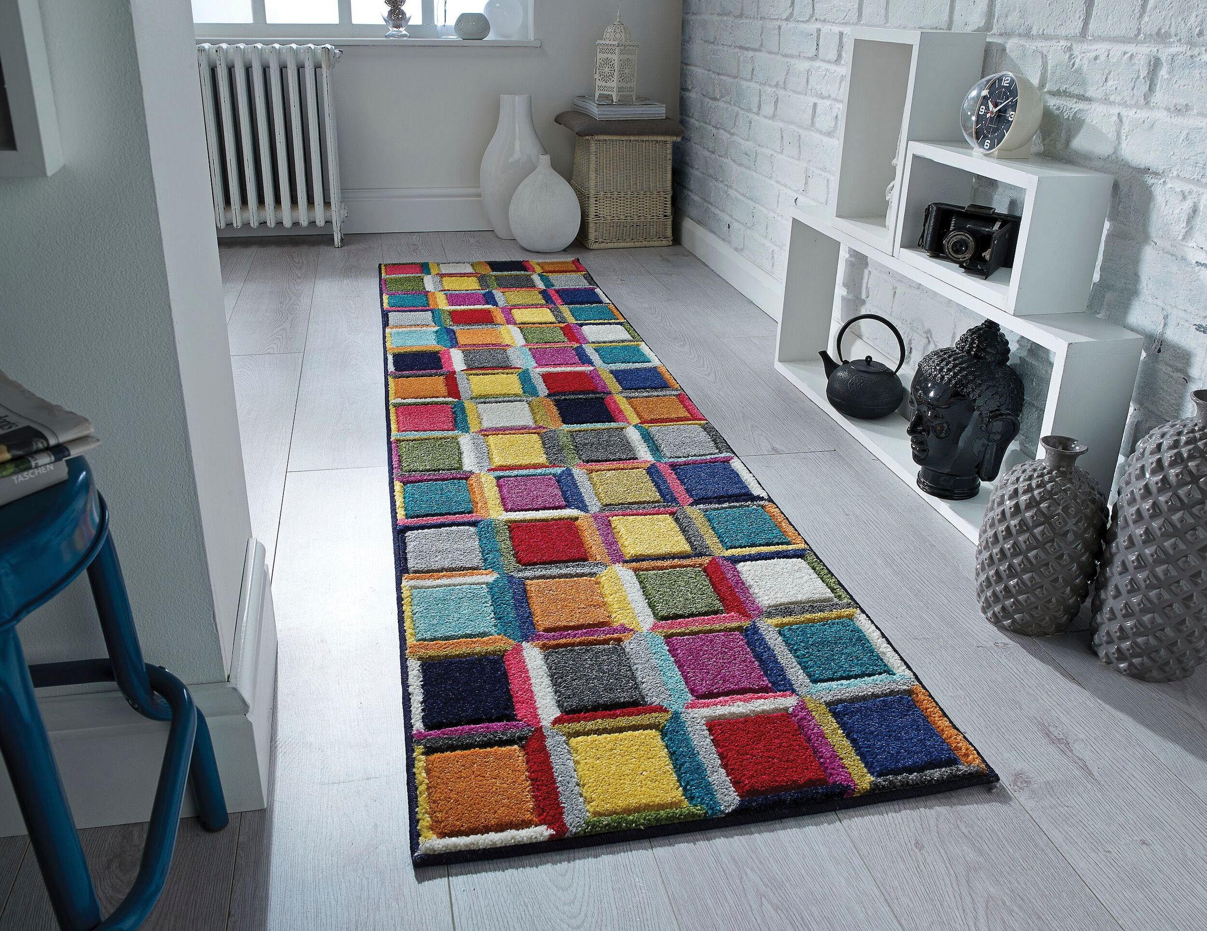 FLAIR RUGS Teppich »WALTZ«, rechteckig, 10 mm Höhe, Handgeschnitzt günstig online kaufen