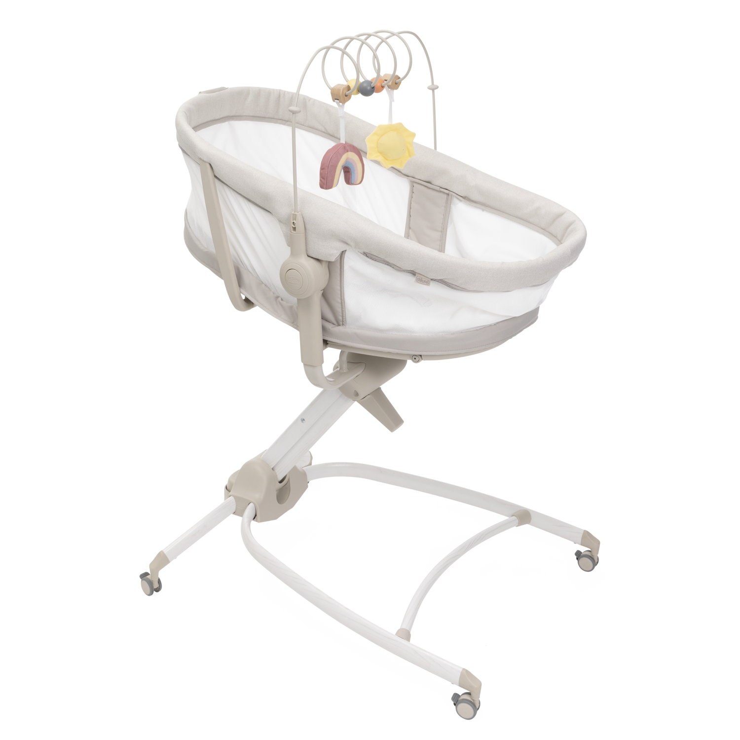 Chicco Kombihochstuhl »Baby Hug Armonia« () Stubenwagen, Liegesessel, Hochstuhl und erster Stuhl in Einem!