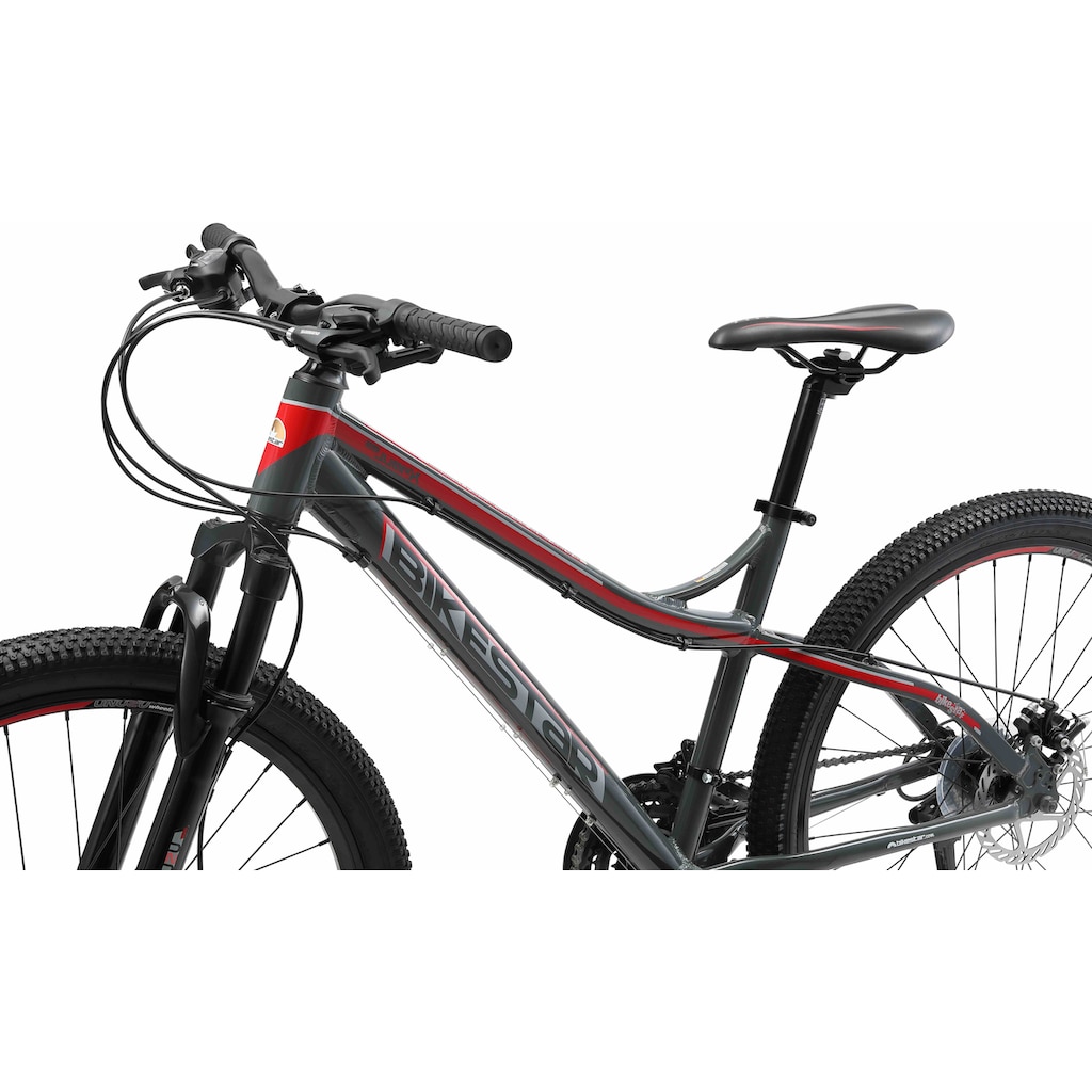 Bikestar Mountainbike, 21 Gang, Shimano, RD-TY300 Schaltwerk, Kettenschaltung