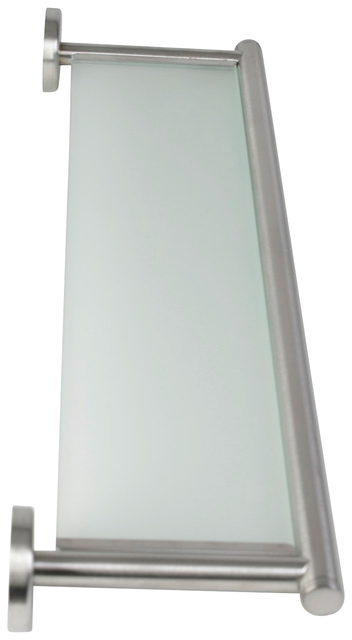Wandregal Glas/Edelstahl, »Neapel«, kaufen Raten axentia (1 auf St.), cm aus 54