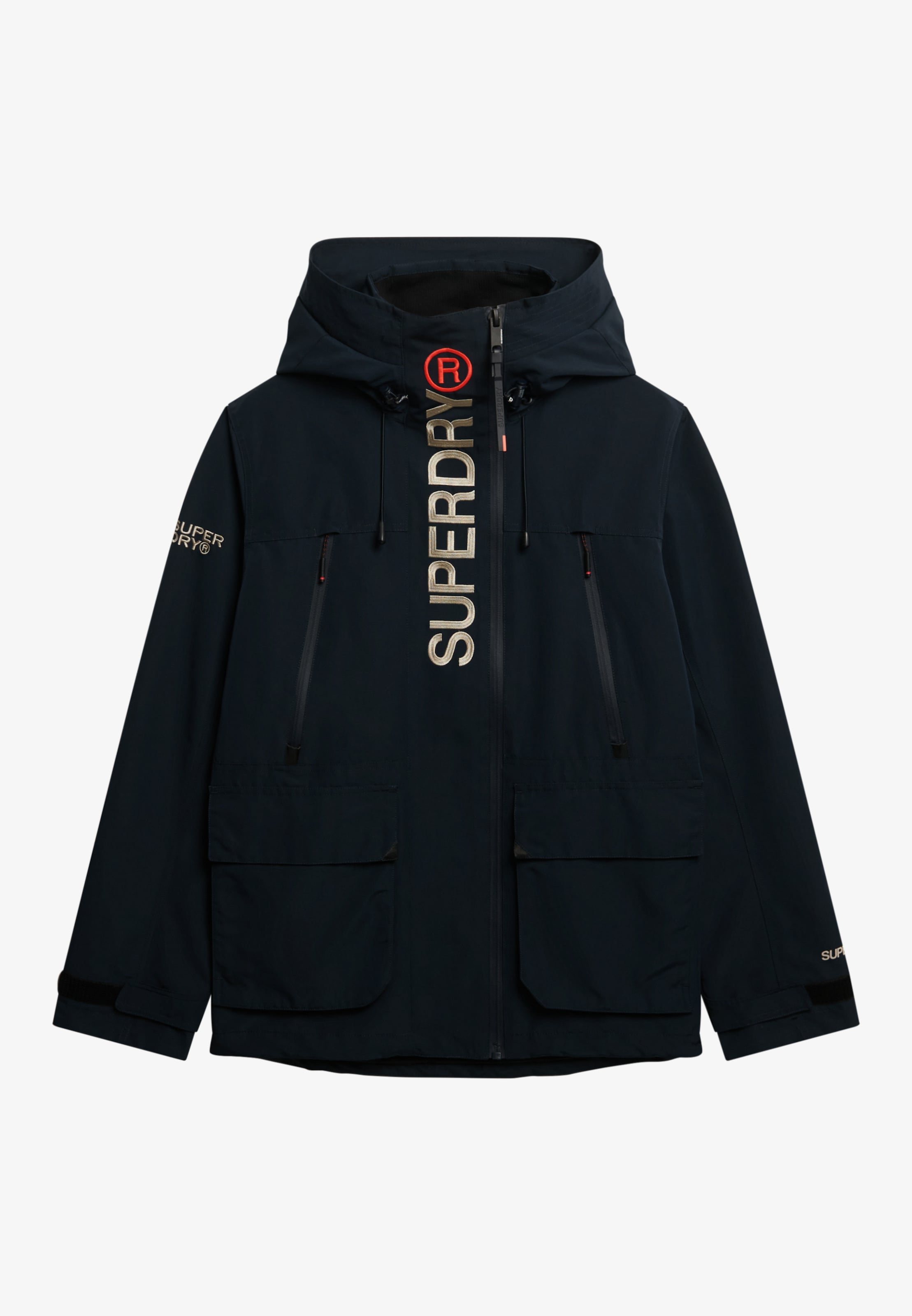 Superdry Outdoorjacke »HOOD ULTIMATE EMB WINDBREAKER«, ohne Kapuze