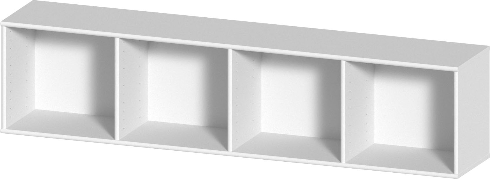 Hammel Furniture Regal »Mistral, Hochwertig Lowboard, hängend/stehend montierbar«, mit zwei Glastüren, B: 177 cm, lowboard, anpassungsbar Designmöbel