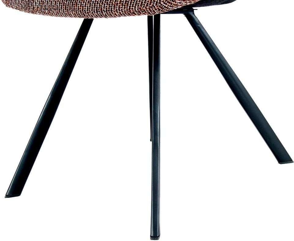 Kayoom Stuhl »Josephine 325 2er-Set, zeitloses Design, mit geometrischer Aussparung«, (Set), 2 St., pflegeleicht, schlicht, weiche Polsterung für angenehmes Sitzgefühl
