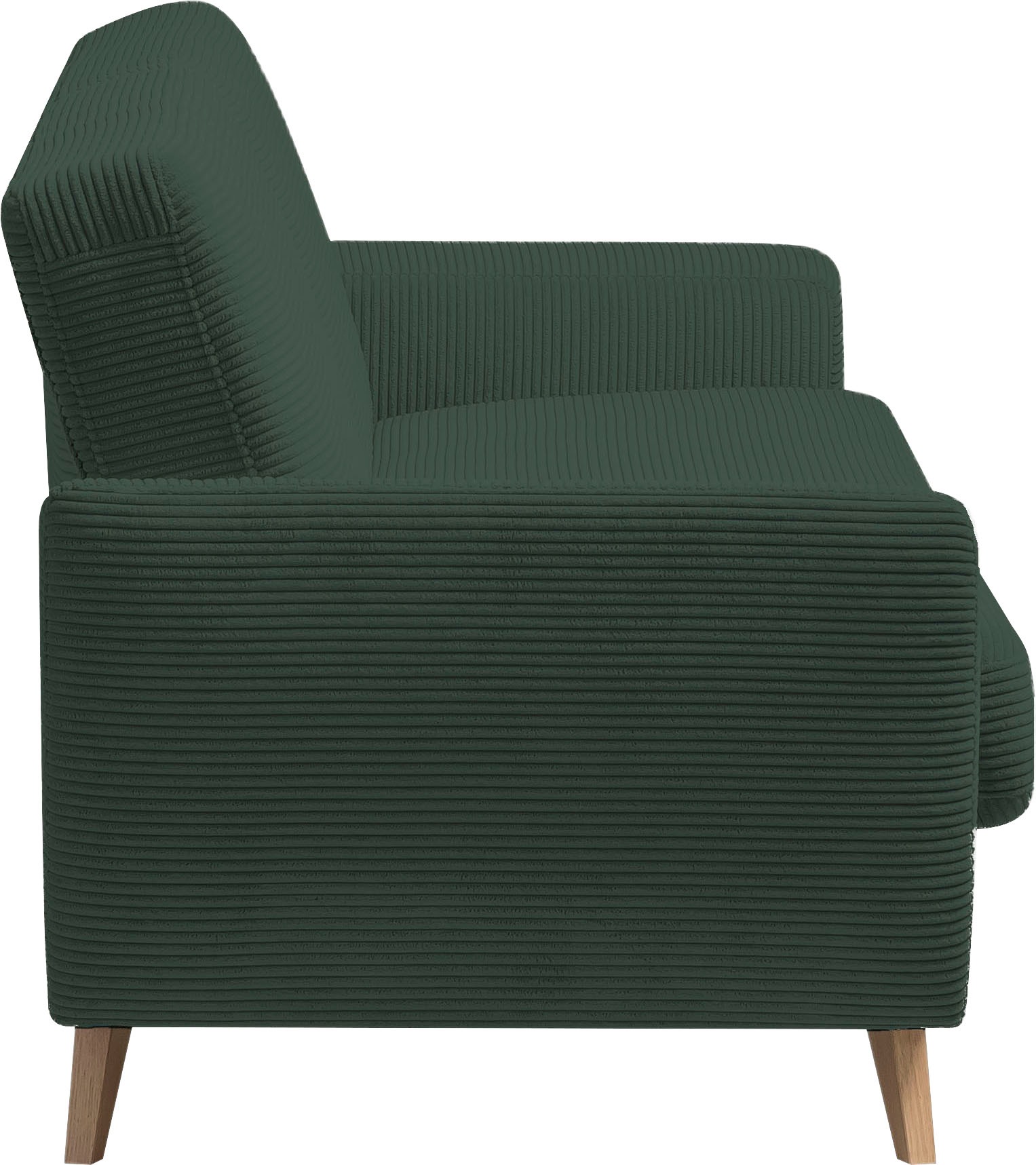 exxpo - sofa fashion 3-Sitzer »Samso, elegant und bequem, aktueller Cord Bezug, Kippcouch« hochwertige Verarbeitung, Schlafsofa inkl. Bettfunktion und Bettkasten