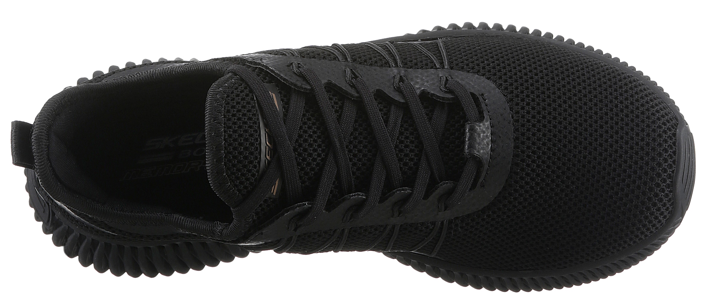 Skechers Slip-On Sneaker »BOBS GEO-«, Freizeitschuh in veganer Verarbeitung