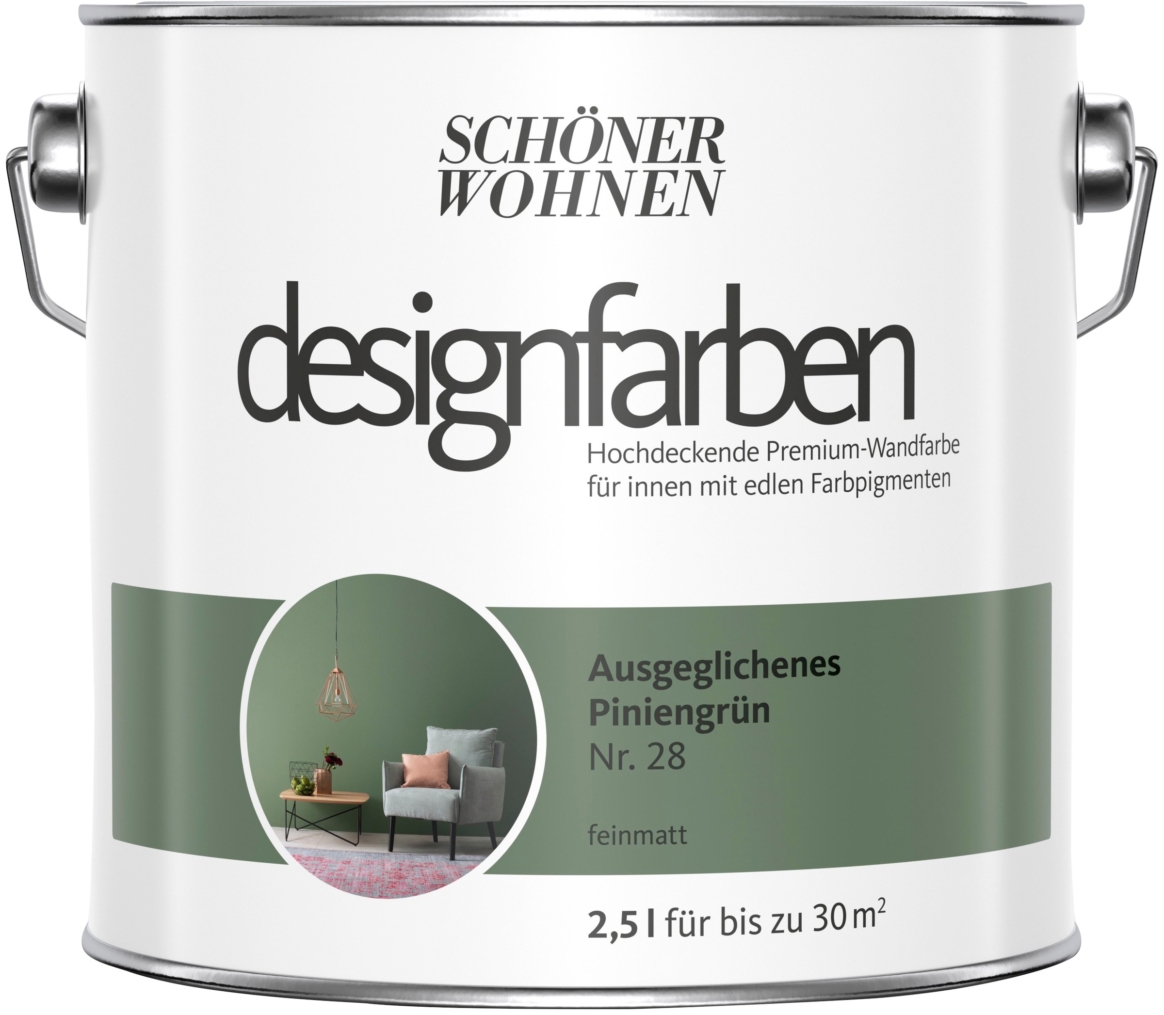 SCHÖNER WOHNEN-Kollektion Wand- und Deckenfarbe »Designfarben«, Ausgeglichenes... kaufen