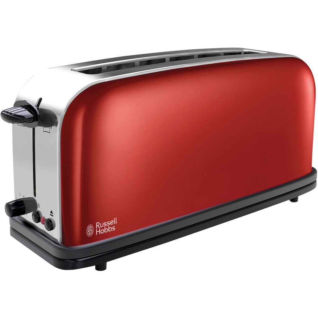 RUSSELL HOBBS Toaster »Colours Plus+ Flame Red 21391-56«, 1 langer Schlitz, 1000 W