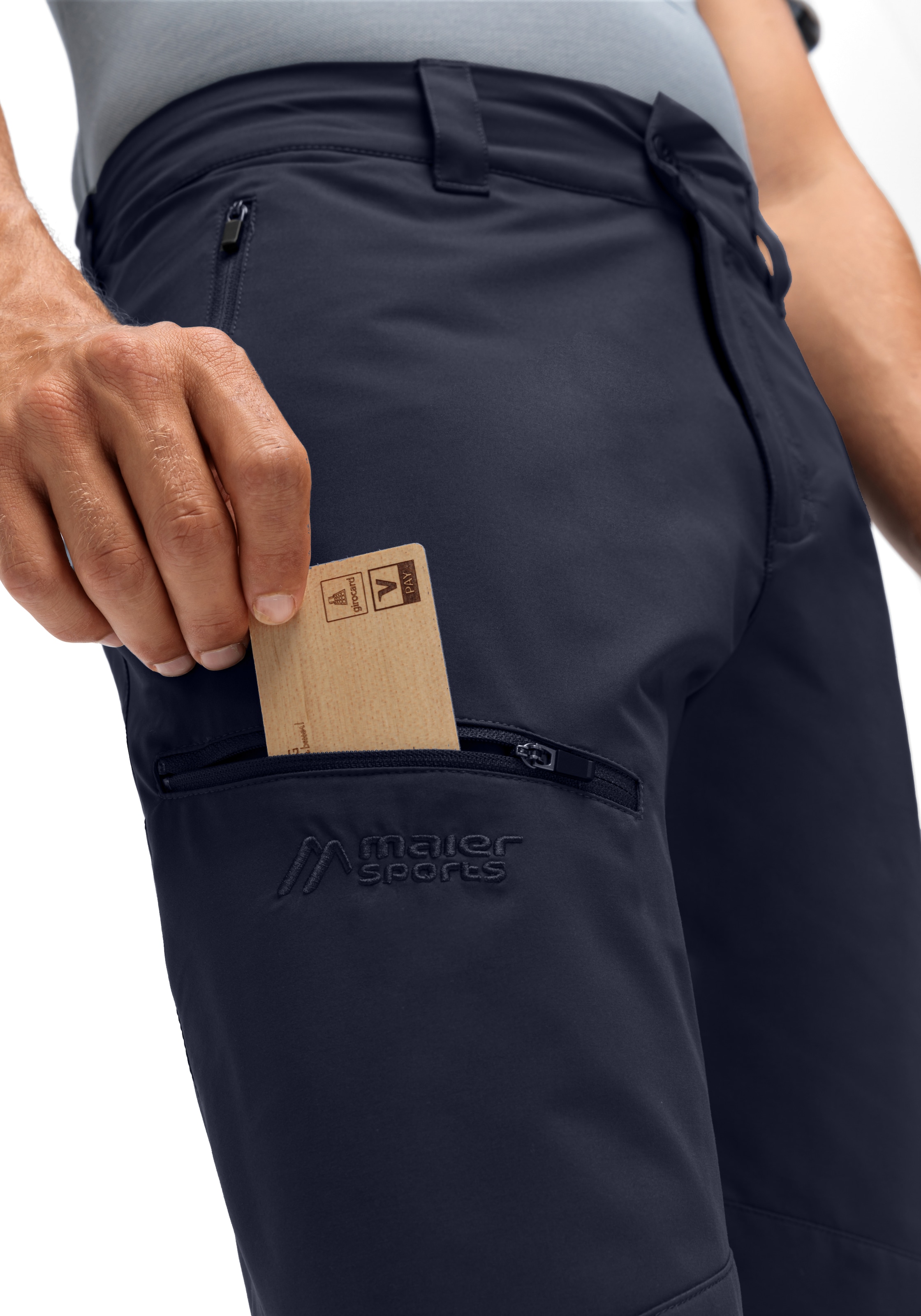 Maier Sports Outdoorhose »Nil Loop«  Herren Wanderhose, atmungsaktive Funktionshose, Regular Fit