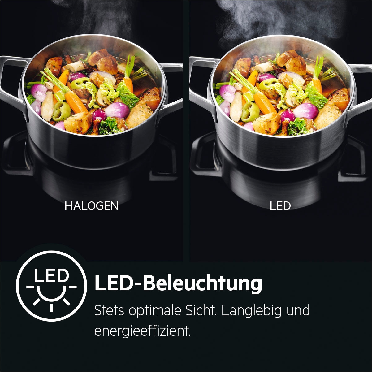 AEG Unterbauhaube »DUB2610W«, 3 Leistungsstufen, Abluft- und Umluftbetrieb, 60 cm