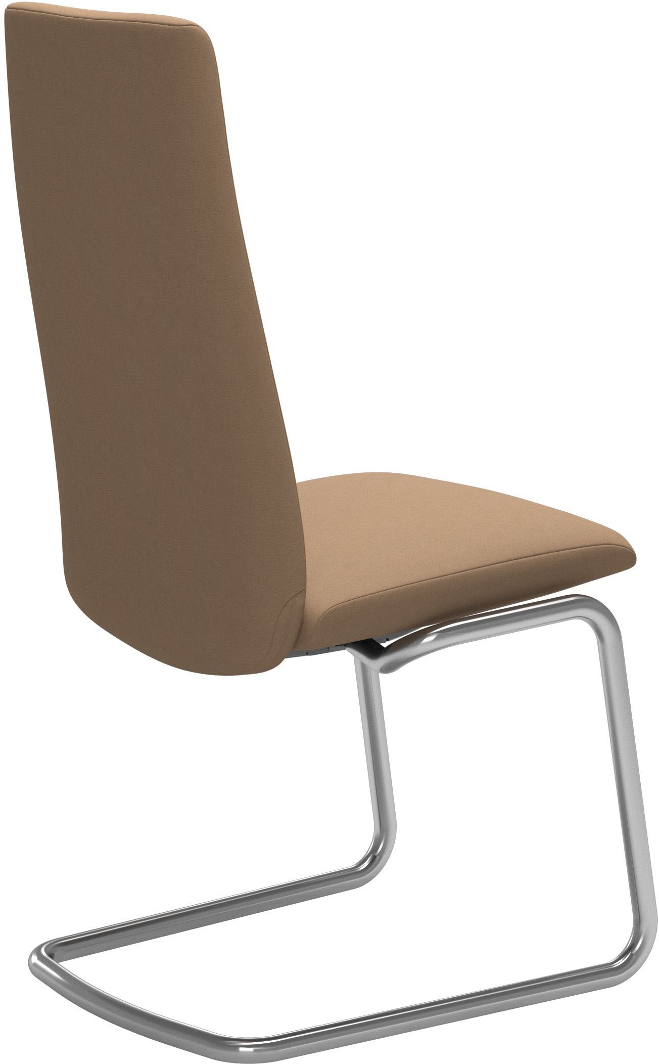 Stressless® Polsterstuhl »Laurel«, Microfaser DINAMICA, High Back, Größe M, mit Beinen aus Stahl in Chrom matt