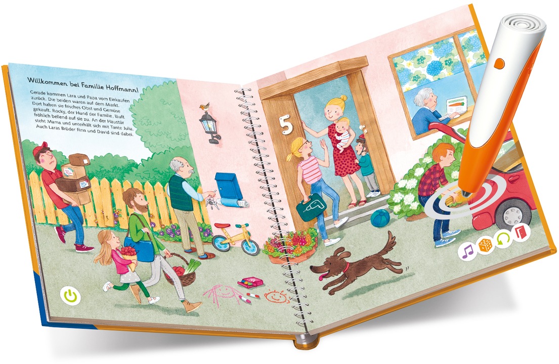 Ravensburger Buch »tiptoi® Mein Wörter-Bilderbuch Unser Zuhause«, Made in Europe