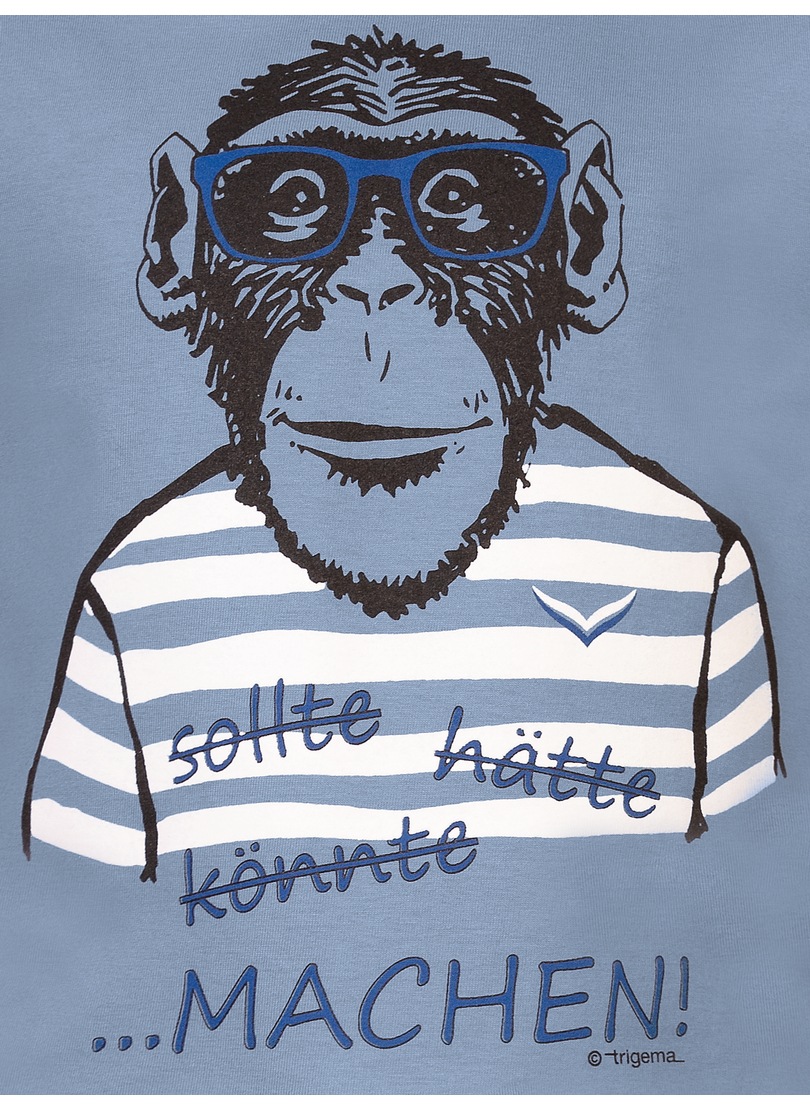 T-Shirt »TRIGEMA Trigema großem mit Affen-Druckmotiv« kaufen T-Shirt