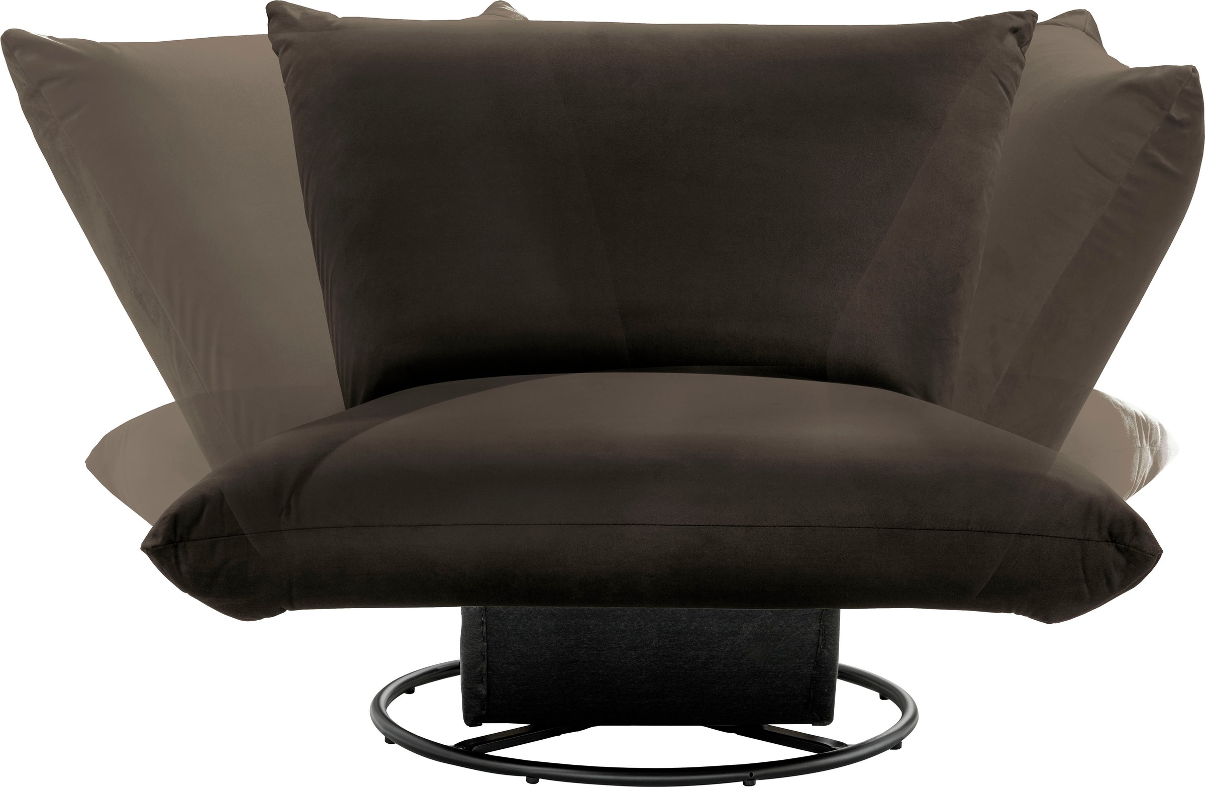 INOSIGN Drehsessel »Cremona«, 360° drehbar mit Metallfuß günstig online kaufen