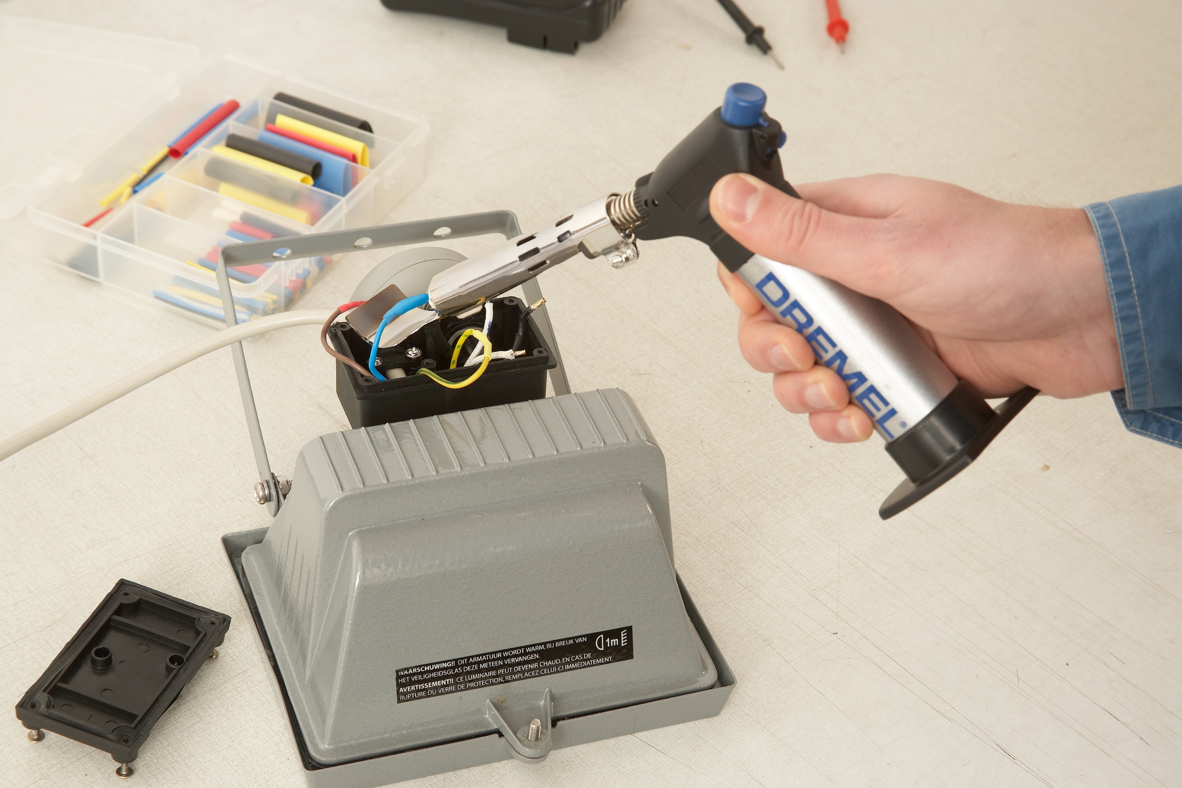 DREMEL Lötkolben »»VersaFlame« (2200-5)« Piezo, Tankinhalt 34ml, Multifunktionaler Butangas Lötkolben
