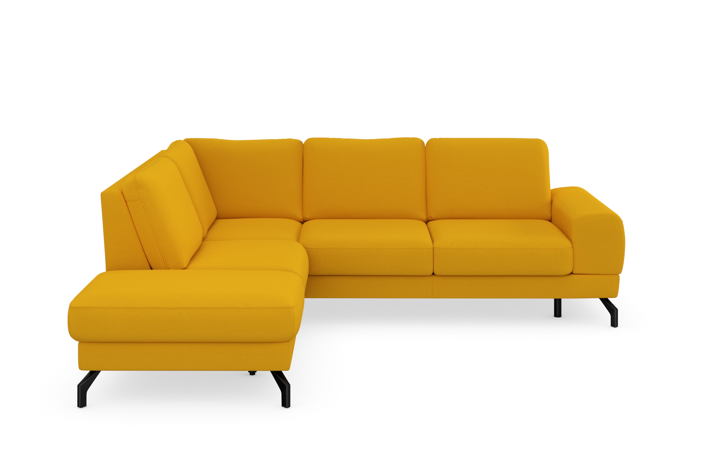 sit&more Ecksofa »Cinturo L-Form«, inklusive Sitztiefenverstellung und Federkern, Sitzhöhe 45 cm