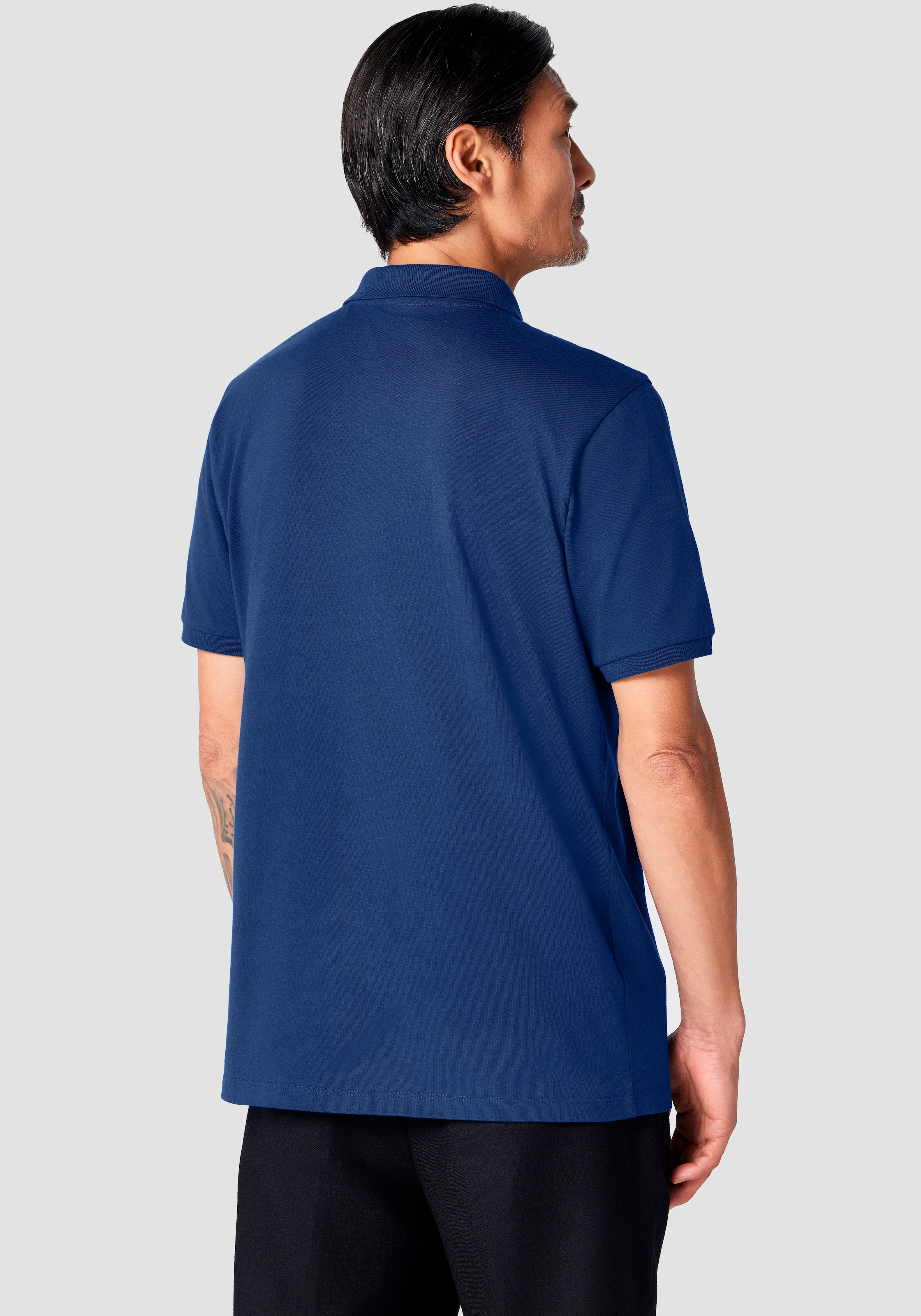 BMW Poloshirt mit Logoprägung auf Brusthöhe