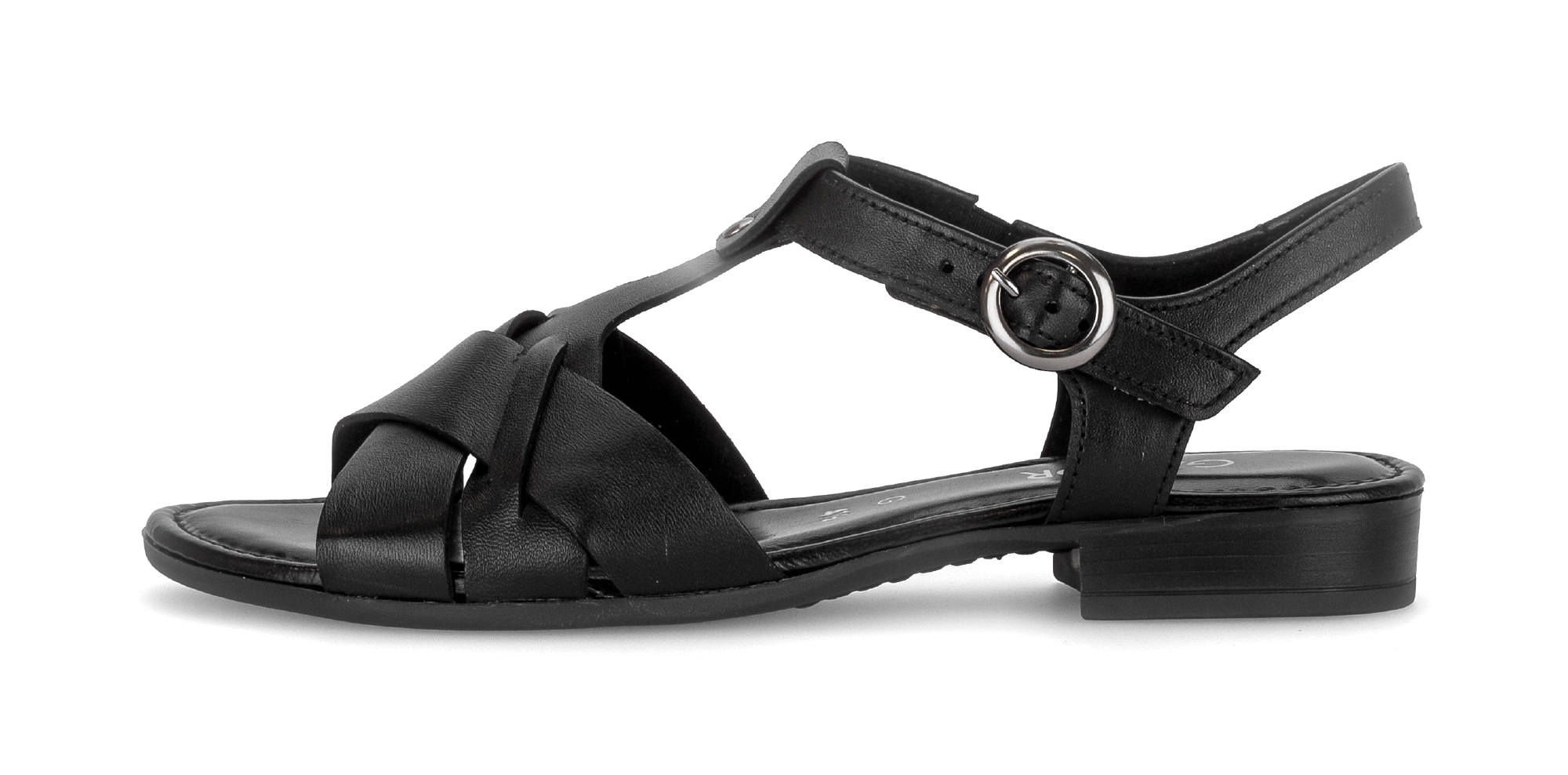 Gabor Riemchensandale »Rhodos«  Blockabsatz, Sandalette mit verstellbarem Riemchen, G-Weite