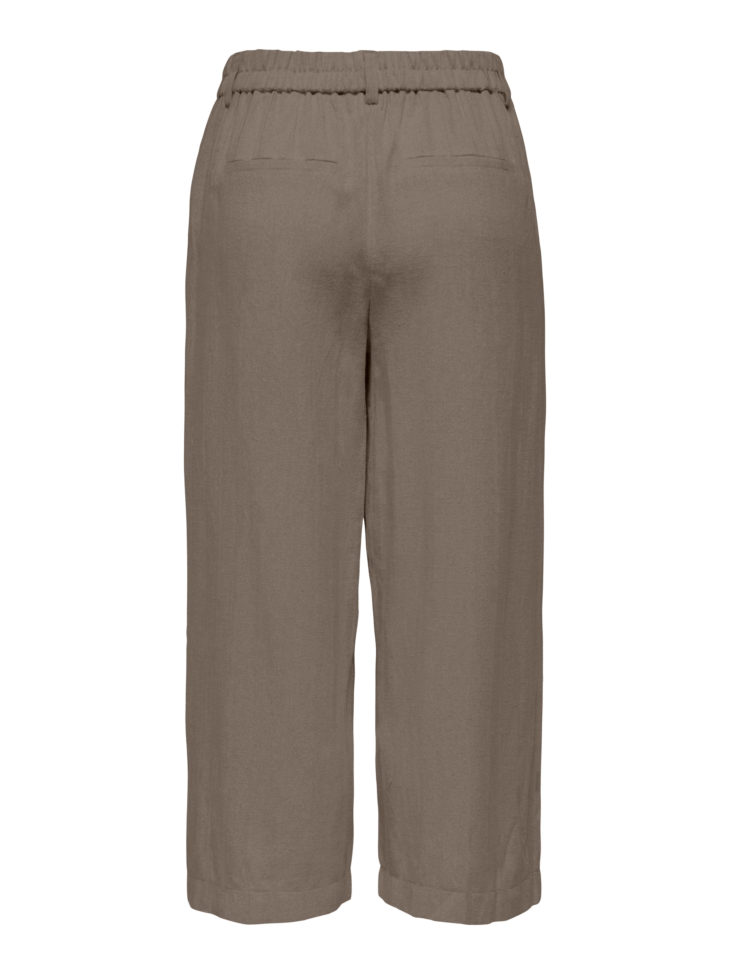 ONLY Culotte »ONLSIESTA HW LIN BL CLEAN CULOT PNT NOOS«  mit Leinen