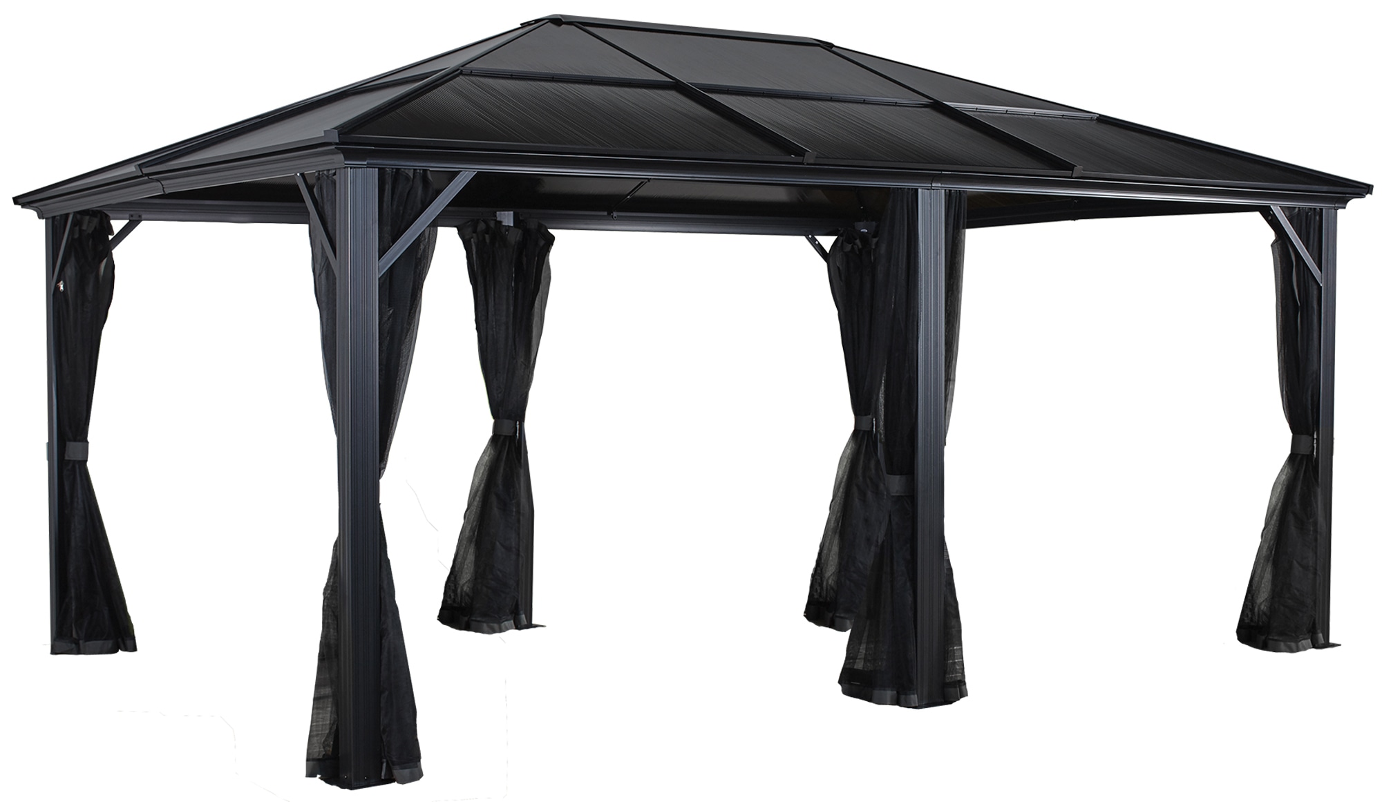 SOJAG Pavillon »Gazebo Meridien« BxT: 365x485 cm, mit Moskitonetzen