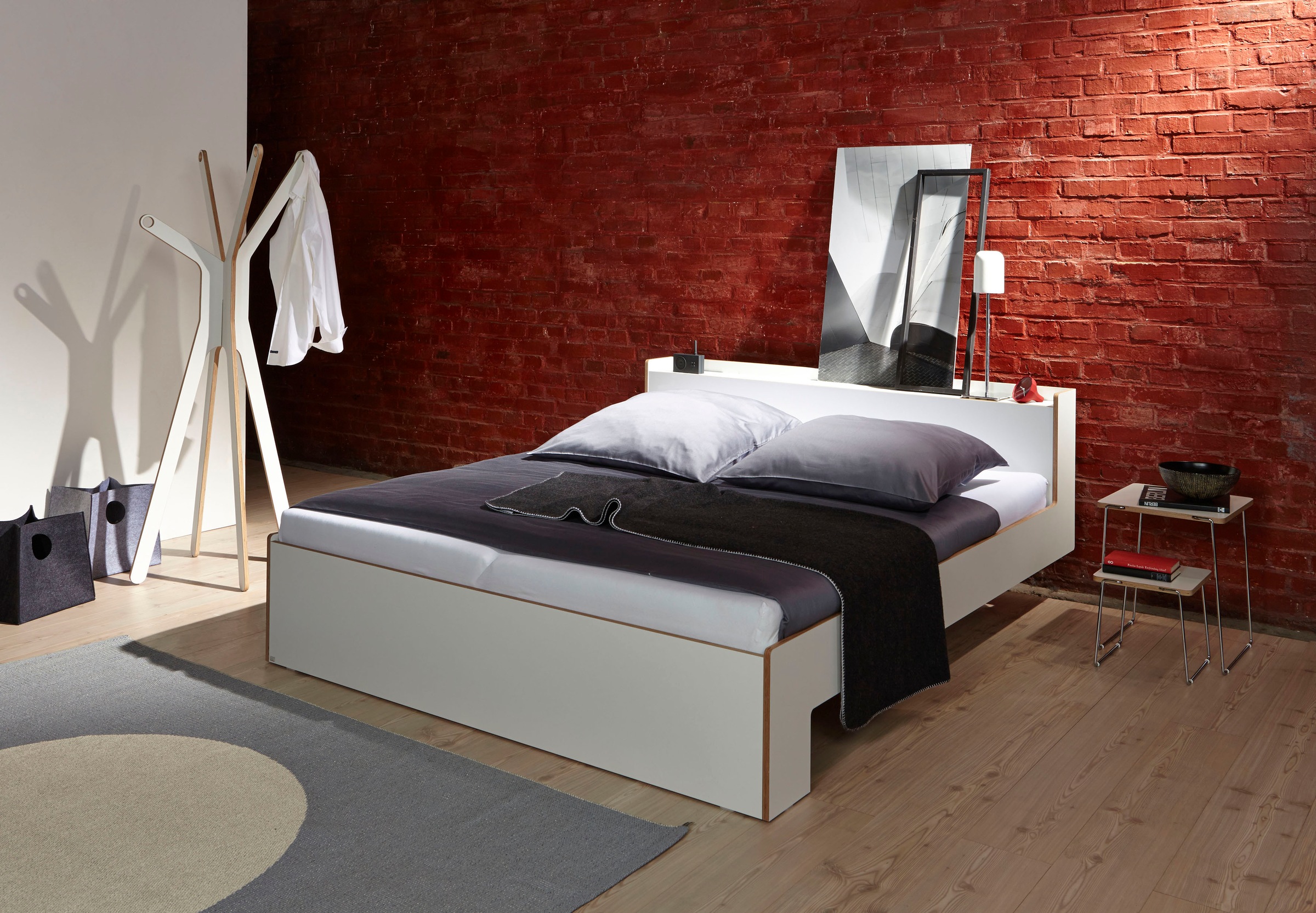 Müller SMALL LIVING Bett »NOOK«, in vier Breiten, Design by Michael Hilgers