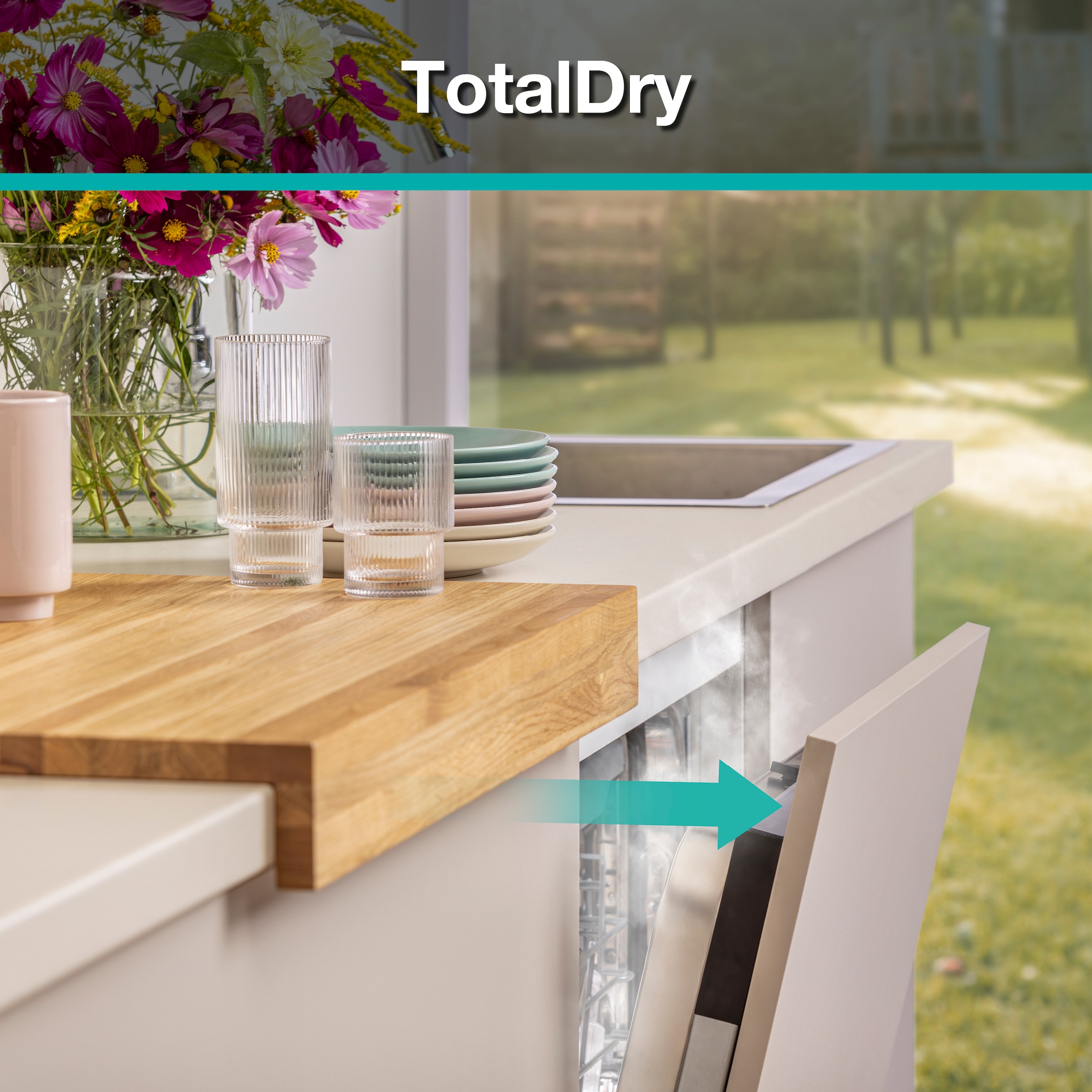 GORENJE Unterbaugeschirrspüler »GU673B65X« 9,5 l 16 Maßgedecke TotalDry - auto. Türöffnung