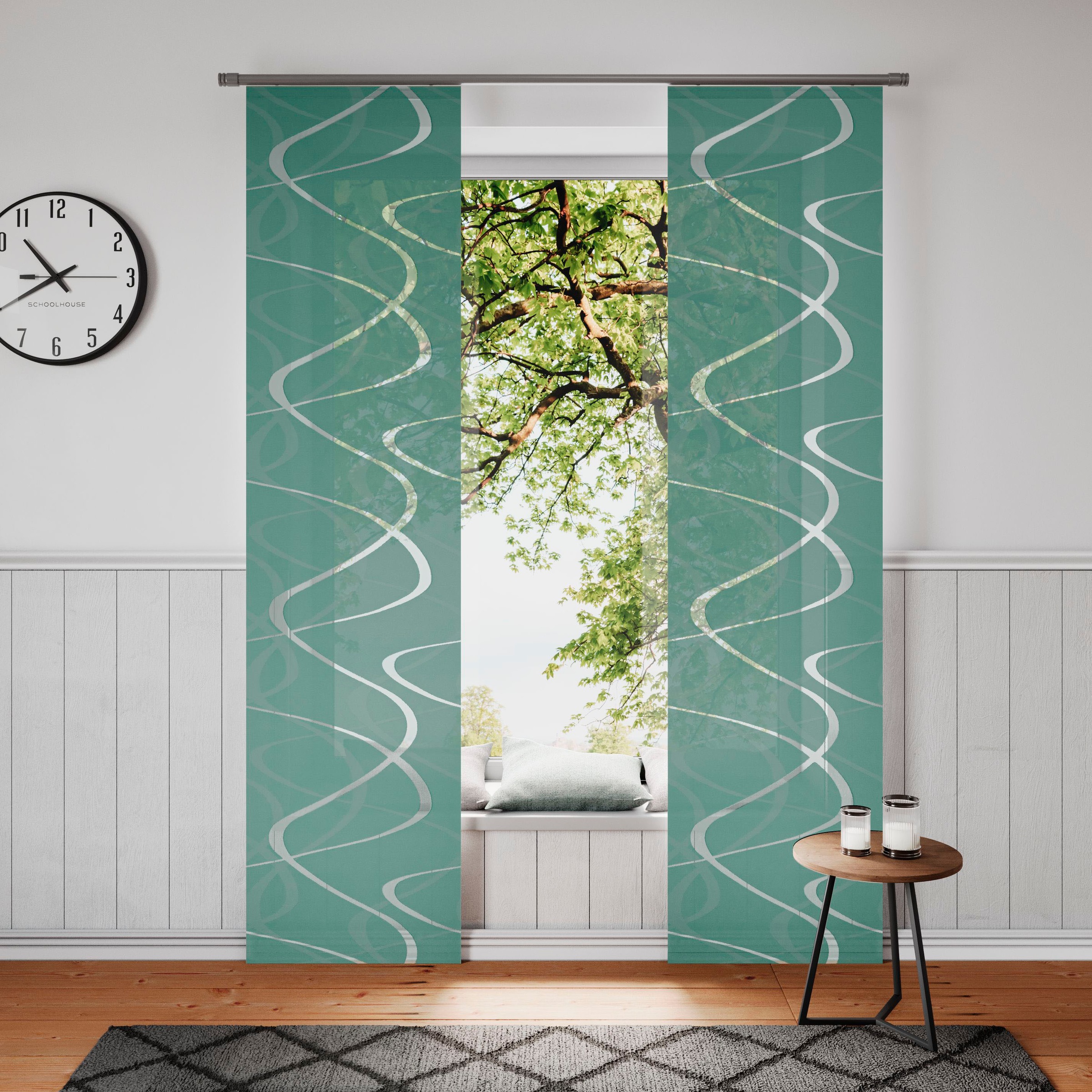 Neutex for you! Schiebegardine »Pelotas« Klettband 1 Stk. tlg. inkl. Befest günstig online kaufen