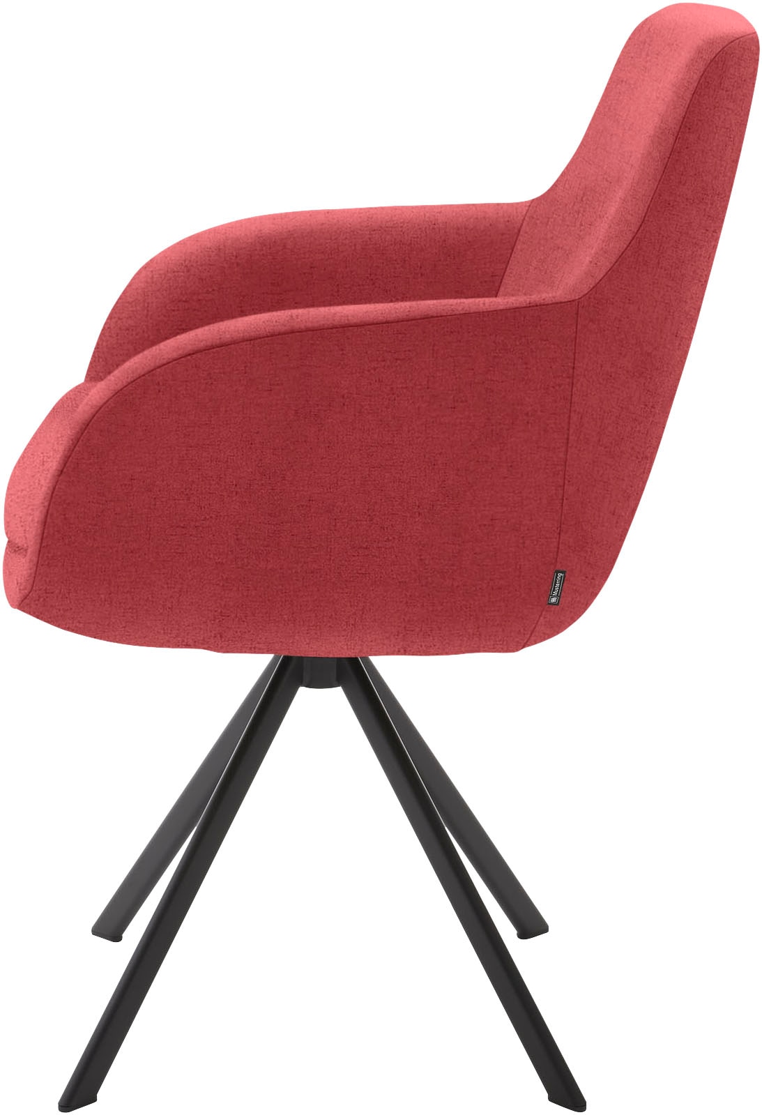 Musterring Esszimmerstuhl »Tavia« (Set) 2 Stk.Stativgestell Eisen schwarz, Drehfunktion optional, diverse Farben