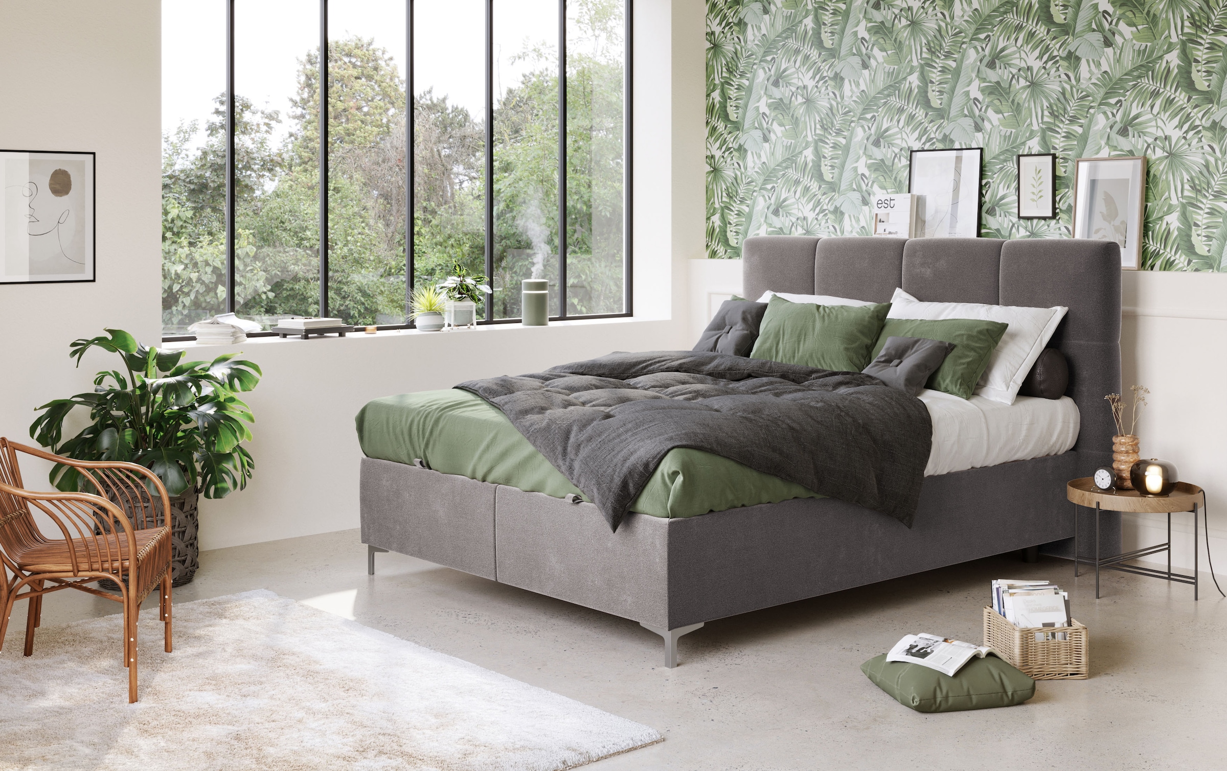 COTTA Boxbett »Kimy inkl. Bettkasten«, erhältlich in den Breiten 160x200cm & 180x200cm