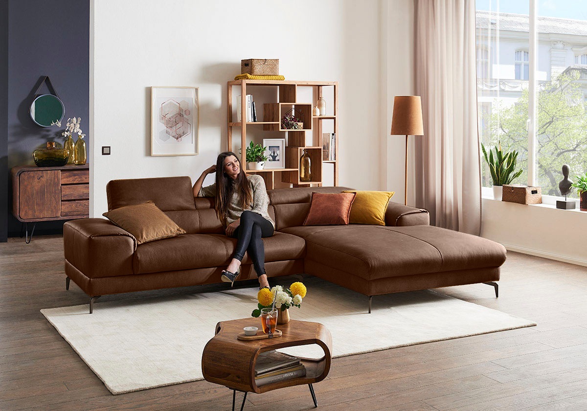 W.SCHILLIG Ecksofa »piedroo, Designsofa mit tollem Sitzkomfort, elegant und günstig online kaufen