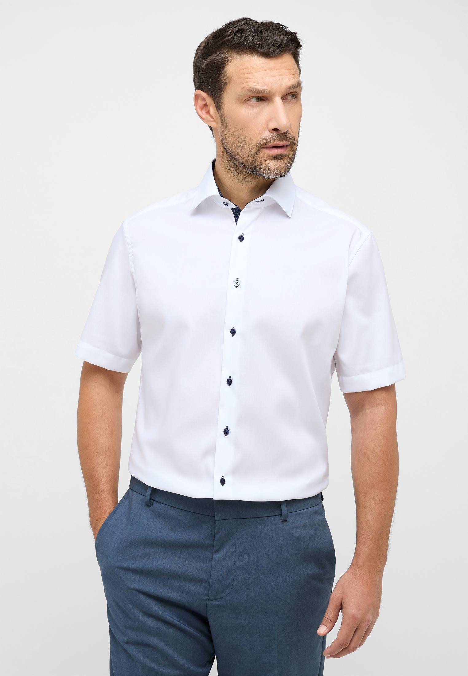 Eterna Kurzarmhemd »MODERN FIT«, NON IRON (bügelfrei)