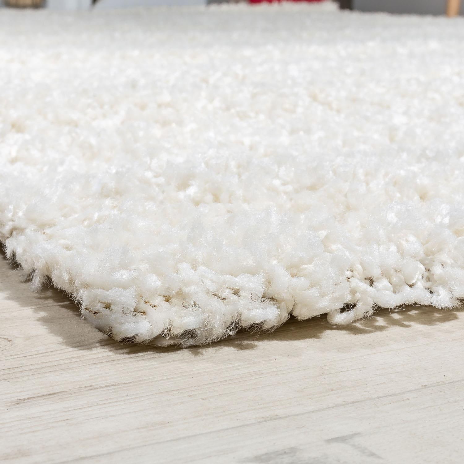 4. Bild von Paco Home Hochflor-Teppich »Sky 250«, rechteckig, gewebt, Uni-Farben, intensive Farbbrillanz, auch als Läufer erhältlich