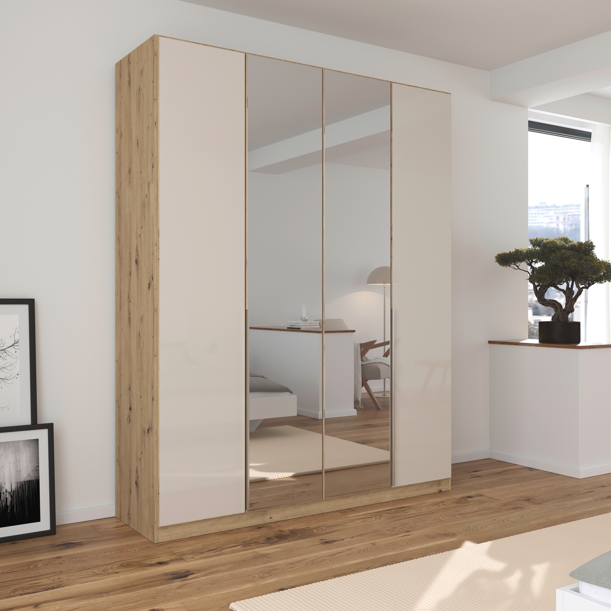 rauch Drehtürenschrank Kleiderschrank Kleiderschränke Schrank Garderobe günstig online kaufen