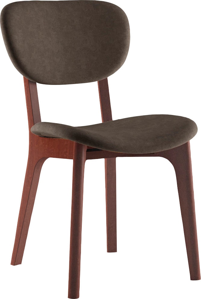 INOSIGN Stuhl »COZY Made in Italy«, (Set), 2 St., Microfaser, Gestell in Bu günstig online kaufen