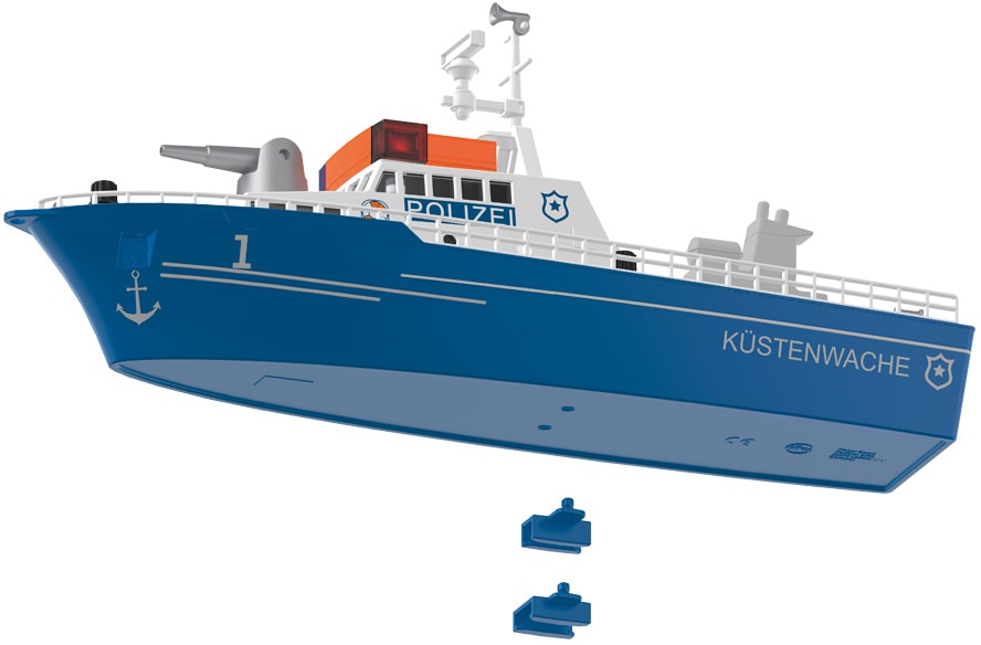 Siku Spielzeug-Boot »SIKU World, Polizeiboot (5401)«, mit Licht und Sound