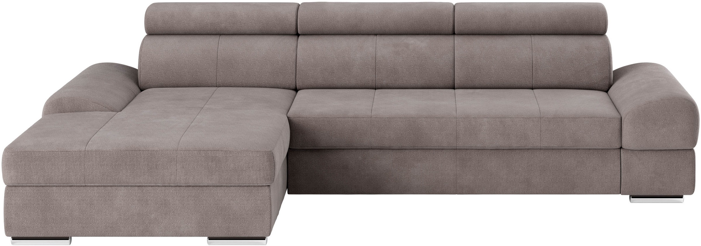 sit&more Ecksofa »Broadway L-Form«, inklusive Kopfteilverstellung, wahlweis günstig online kaufen
