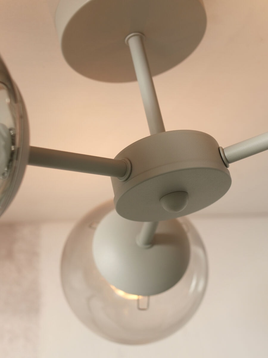 it's About RoMi Deckenleuchte »ASPEN«, 3 flammig, Leuchtmittel E14 | LED wechselbar, Glass mit Farbeverlauf