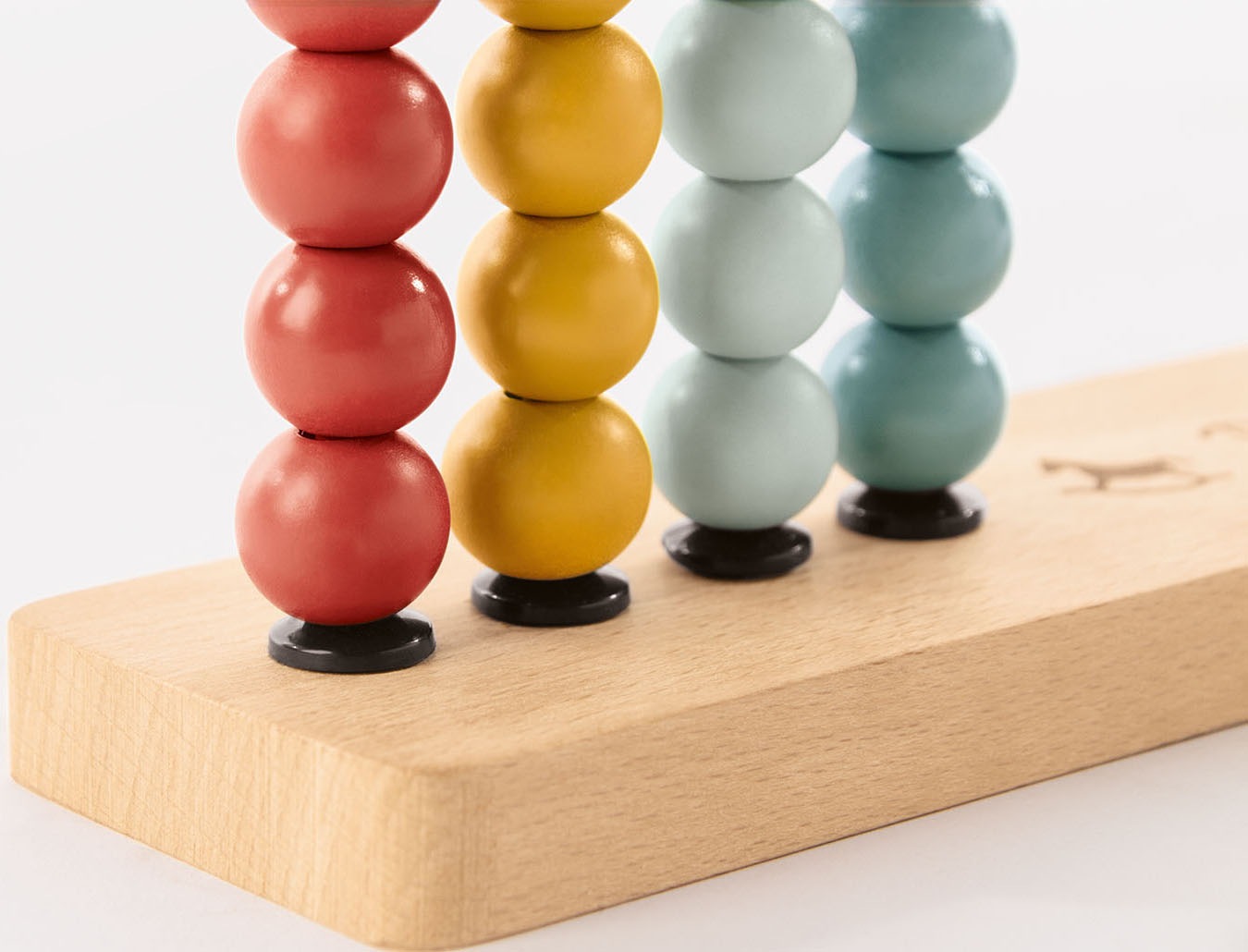 Pinolino® Lernspielzeug »Abakus-Regenbogen - Ruby«, aus Holz; FSC®- schützt Wald - weltweit