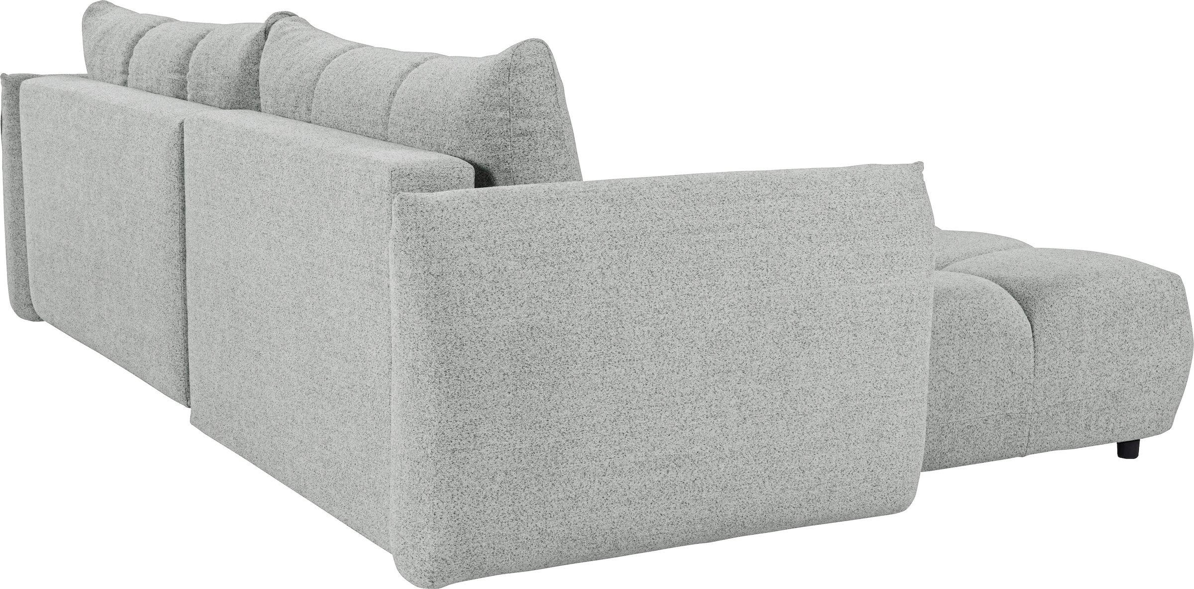 exxpo - sofa fashion Ecksofa »Livonia, B/T: 260/187, modern & praktisch für kleine Räume« Mit Bettfunktion & Bettkasten,hoher Sitzkomfort,inkl. Steppung, L-Form
