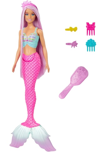 Meerjungfrauenpuppe »Meerjungfrau mit langem rosafarbenem Haar«