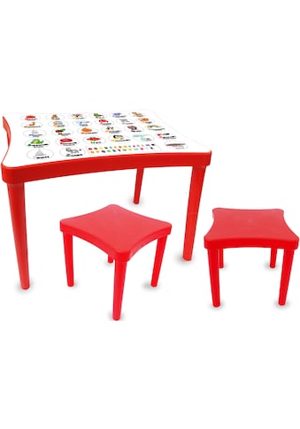 Jamara Kindersitzgruppe »Easy Learning, rot«, (3 tlg.) kaufen