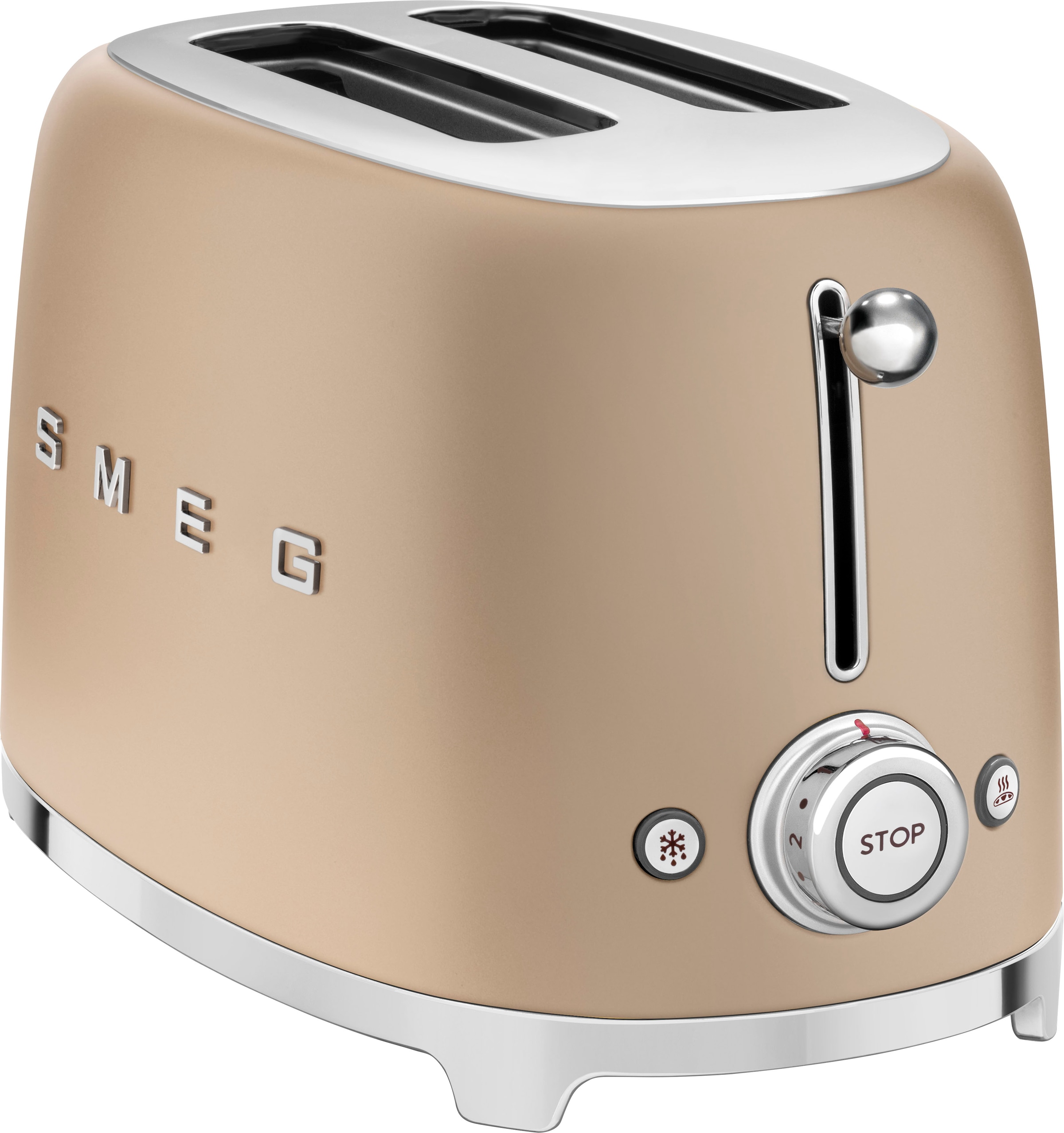 Smeg Toaster »TSF01CHMEU«, 2 kurze Schlitze, 950 W