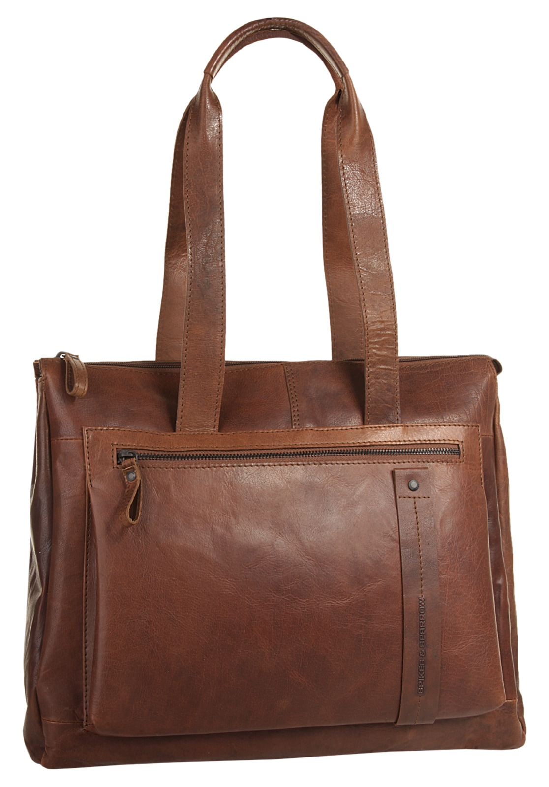 Spikes & Sparrow Shopper, echt Leder
